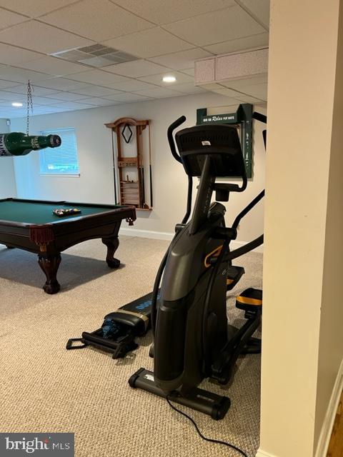 271 West Branch Road Oxford, PA 19363 - Photo 34 of 42 a room with gym equipment and a table