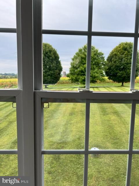 271 West Branch Road Oxford, PA 19363 - Photo 9 of 42 a view of a glass door with a balcony from a window