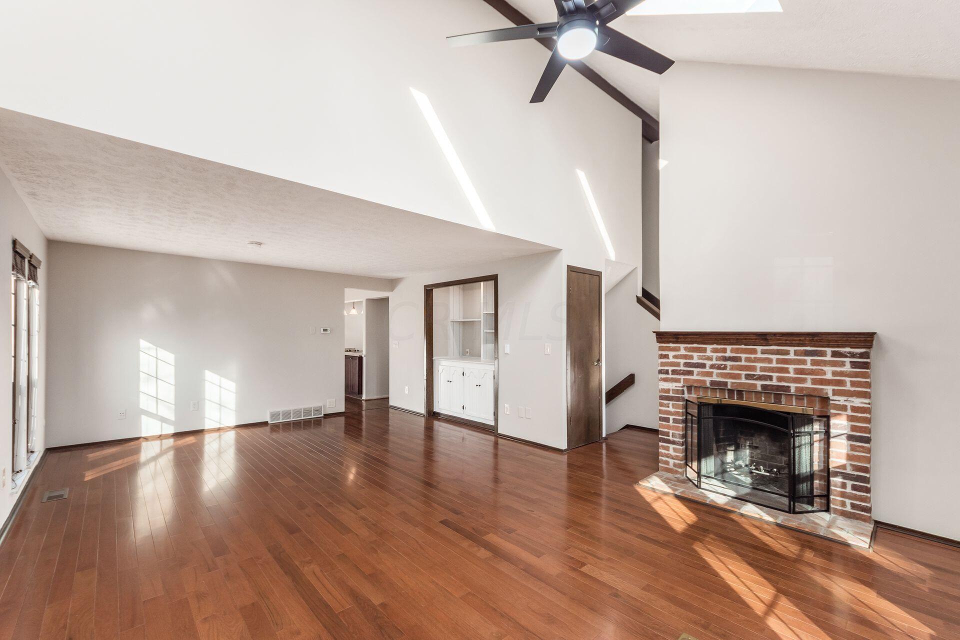 4743 Dierker Road, Unit 3 Columbus, OH 43220 - Photo 7 of 47 Living Area w/ Fireplace