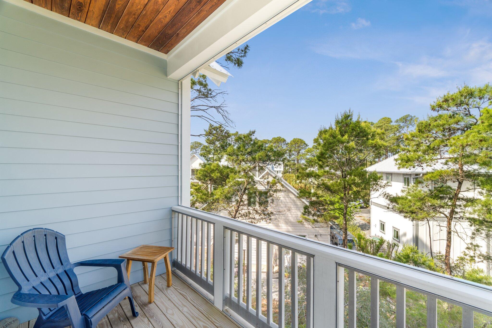 308 Matt's Way Santa Rosa Beach, FL 32459 - Photo 28 of 50 a view of a chair in balcony