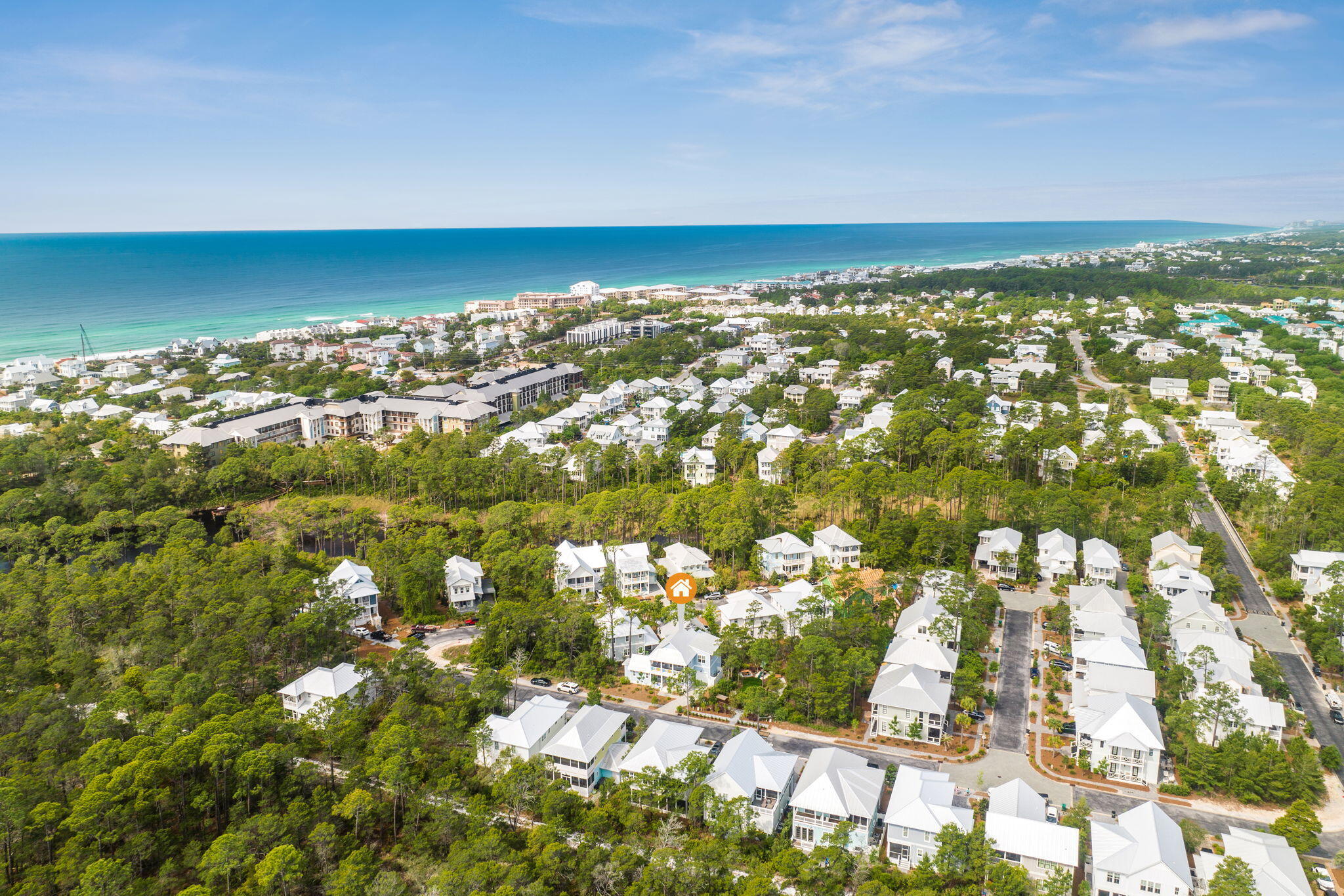 308 Matt's Way Santa Rosa Beach, FL 32459 - Photo 43 of 50 a view of city and an ocean