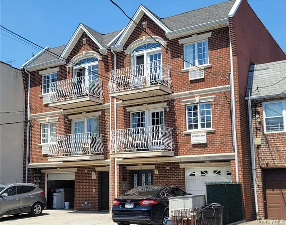 a view of a car park in front of a building