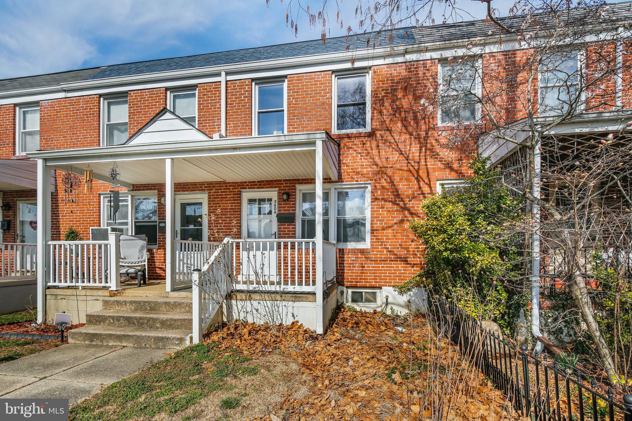 3606 Clarenell Road Baltimore, MD 21229 - Photo 23 of 26 Front -Brick Exterior