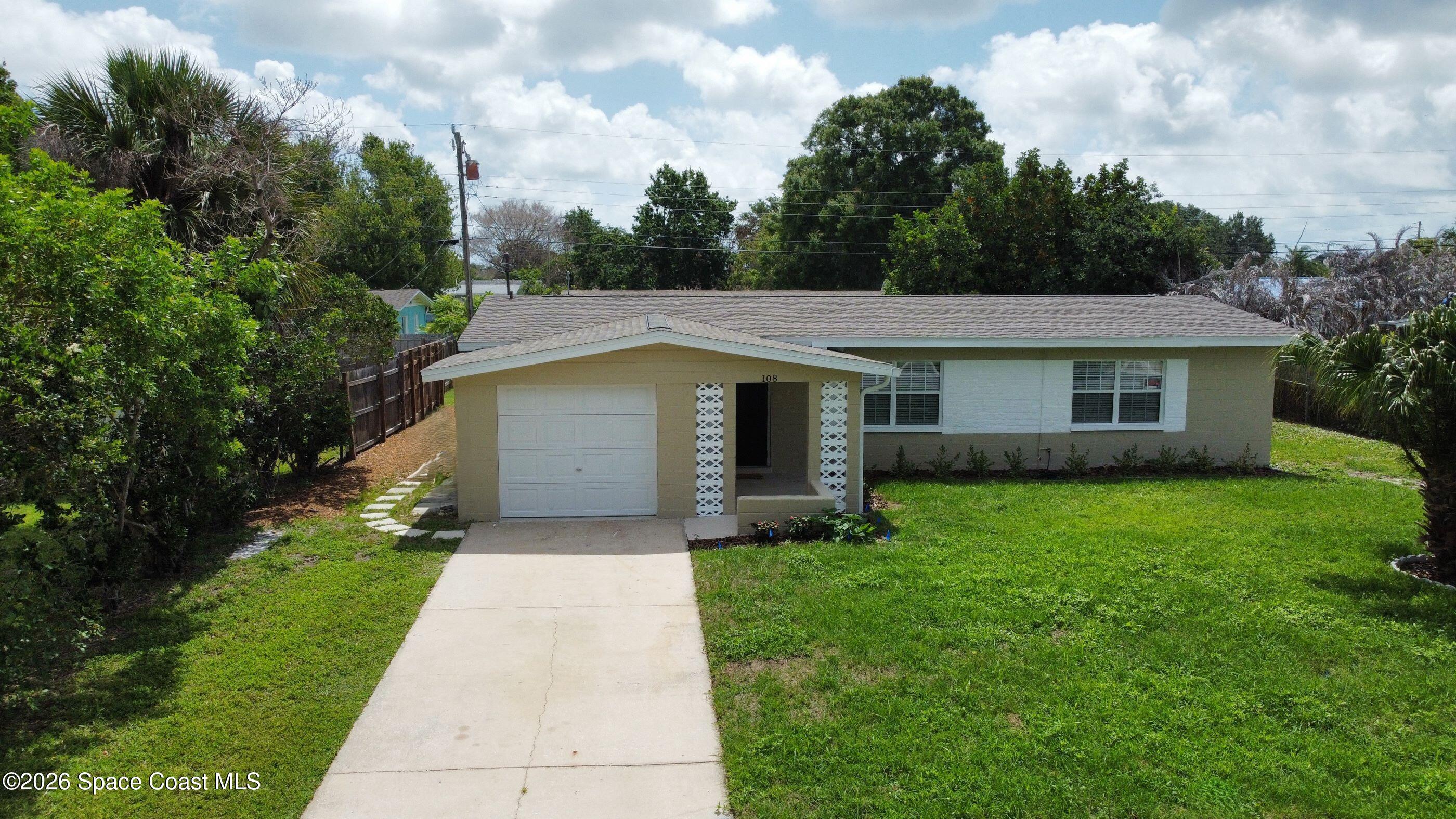 108 1st Street Merritt Island, FL 32953 - Photo 11 of 40 drone front