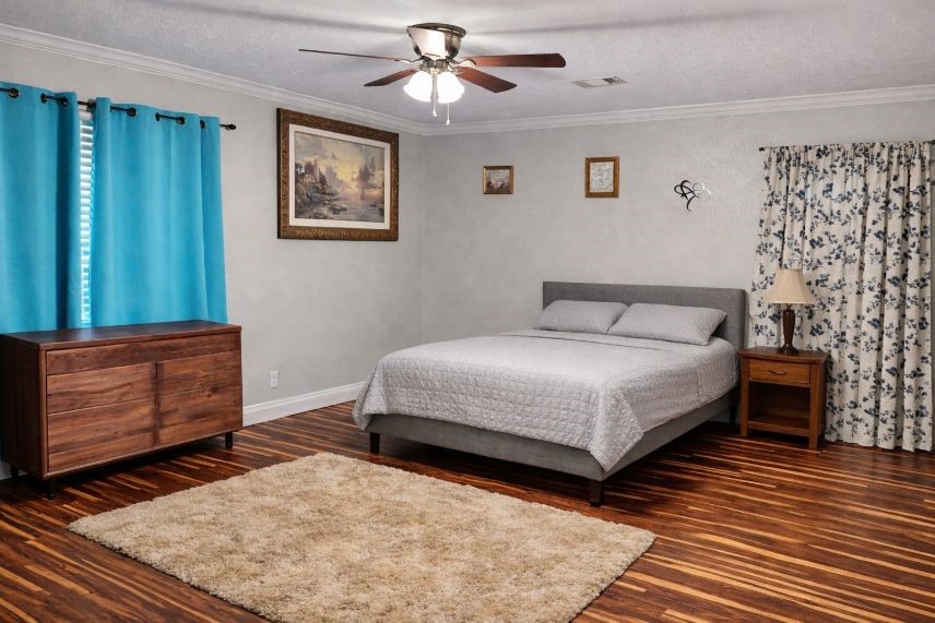 3210 Martha Street Vidor, TX 77662 - Photo 5 of 8 Primary bedroom is virtually staged.