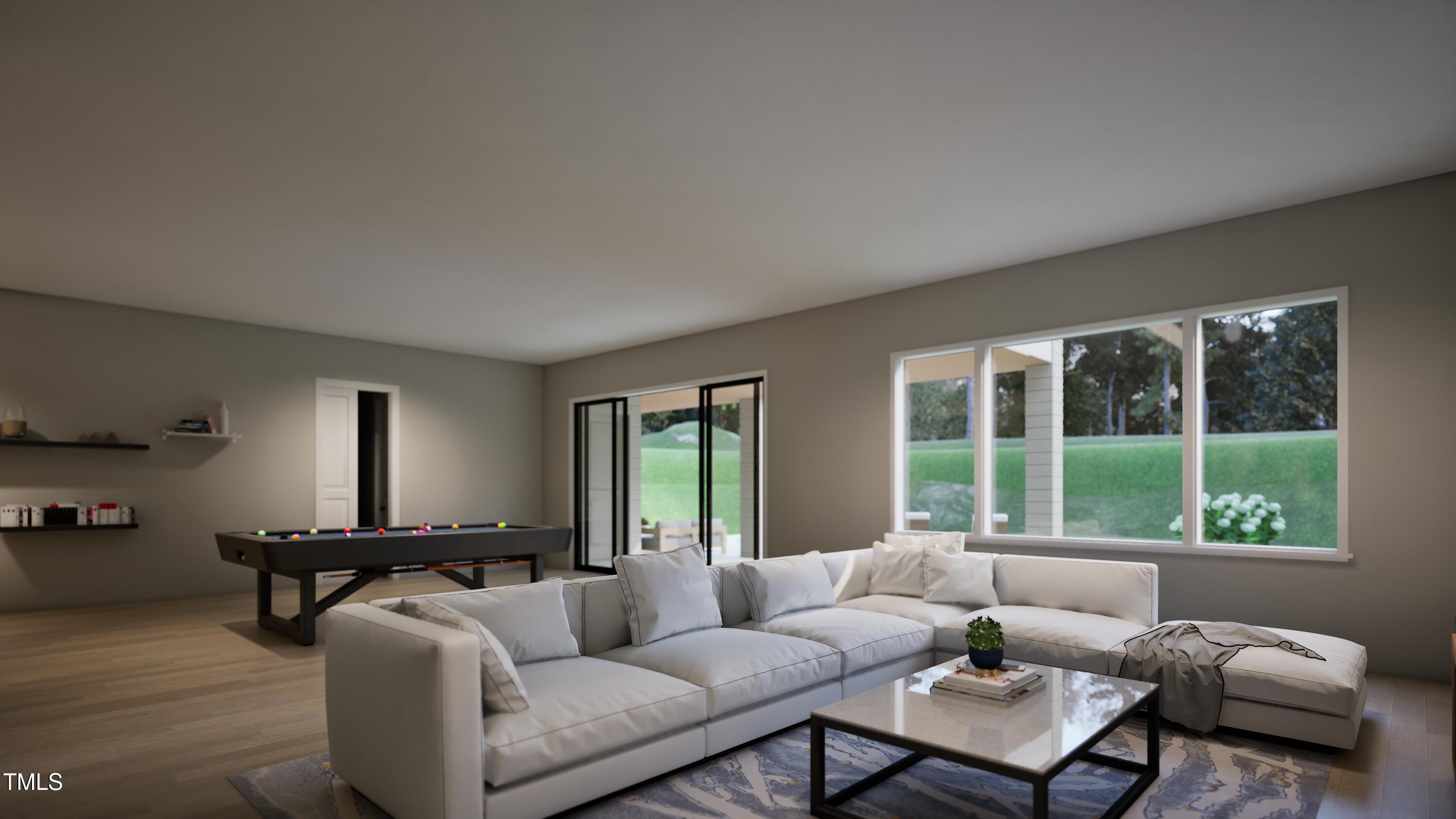 404 Shinleaf Pond Trail Raleigh, NC 27614 - Photo 25 of 37 a living room with furniture and a large window