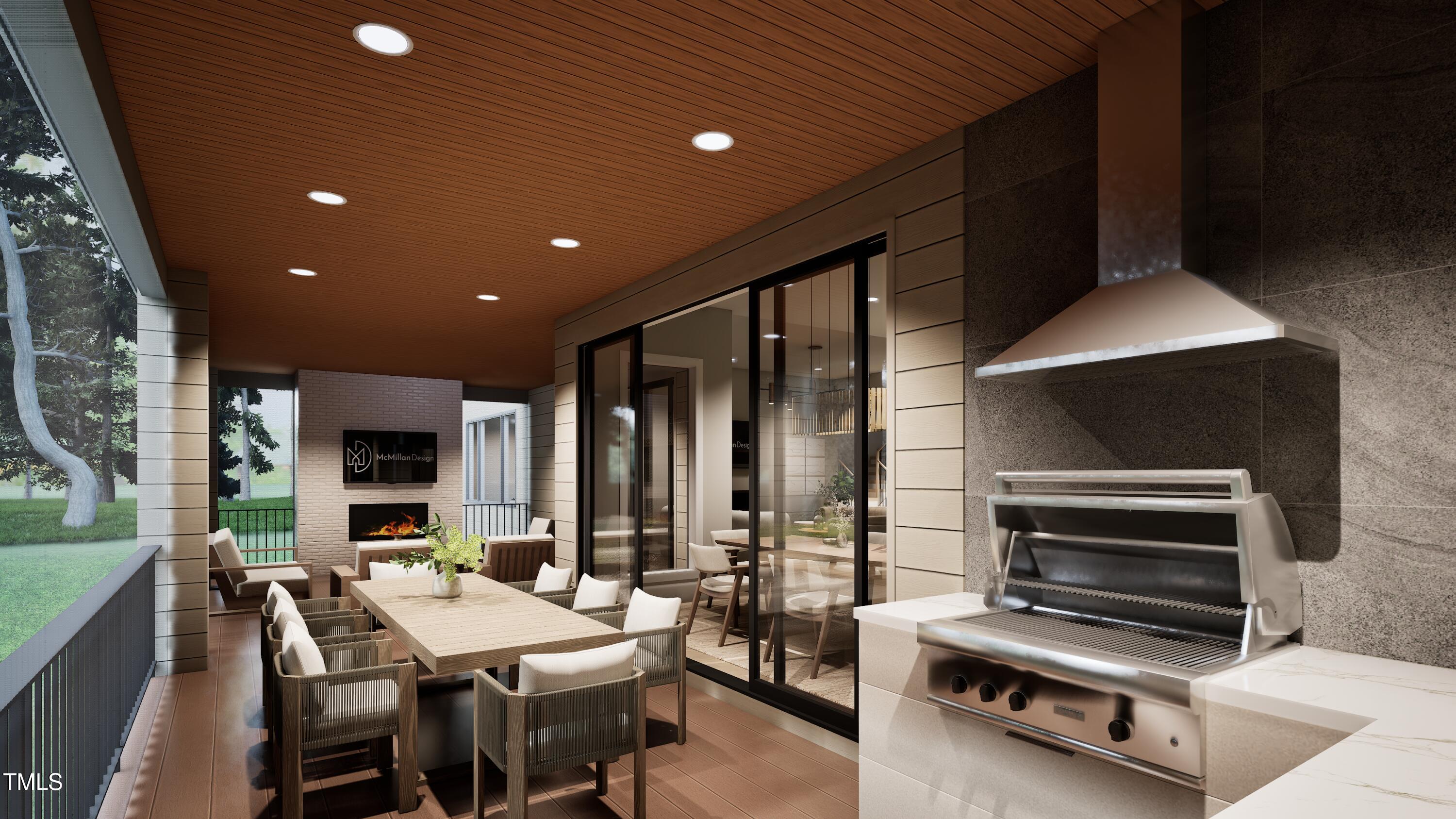 404 Shinleaf Pond Trail Raleigh, NC 27614 - Photo 27 of 37 a view of a dining room with furniture