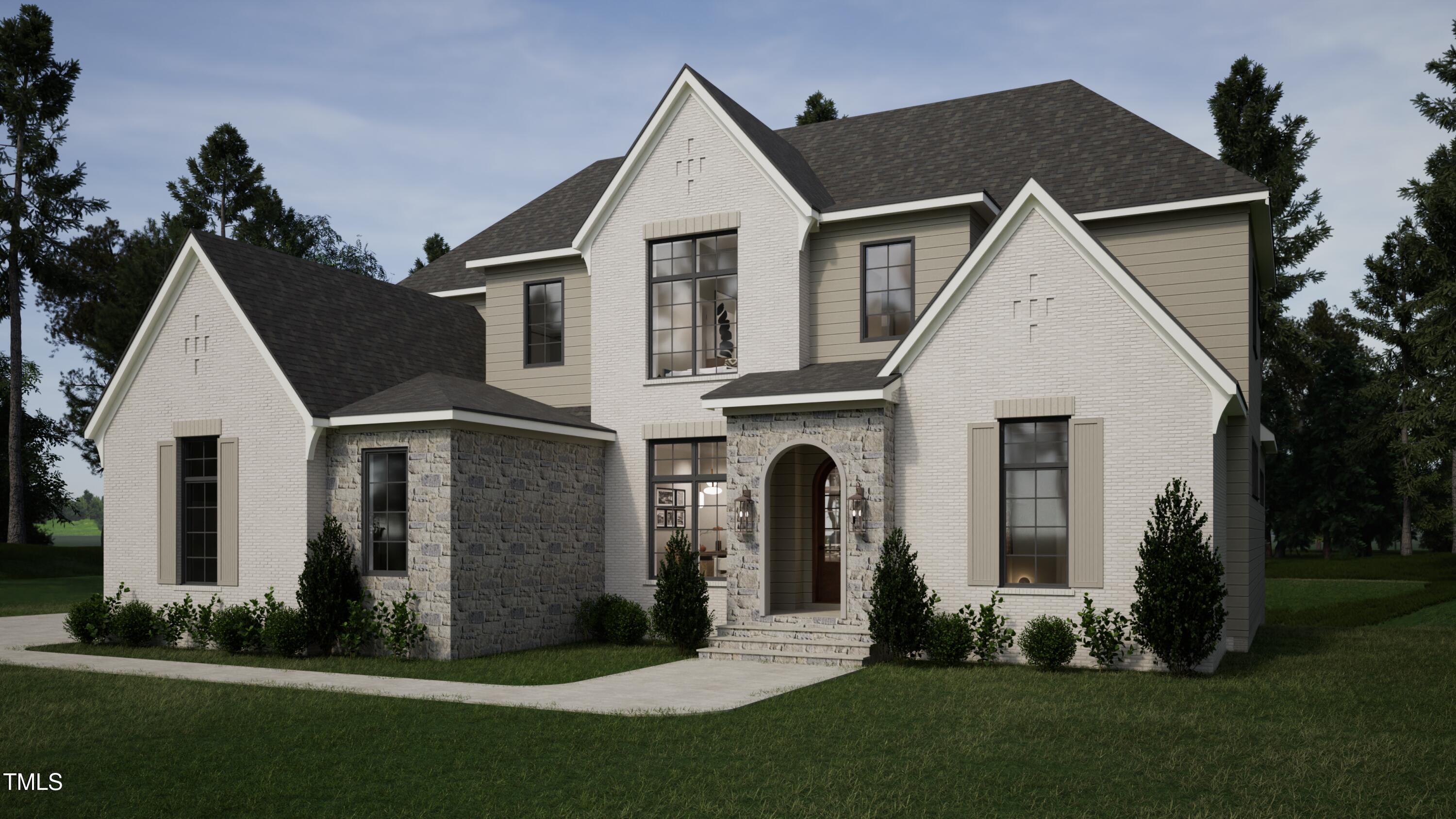 404 Shinleaf Pond Trail Raleigh, NC 27614 - Photo 2 of 37 a view of white house with a yard and plants