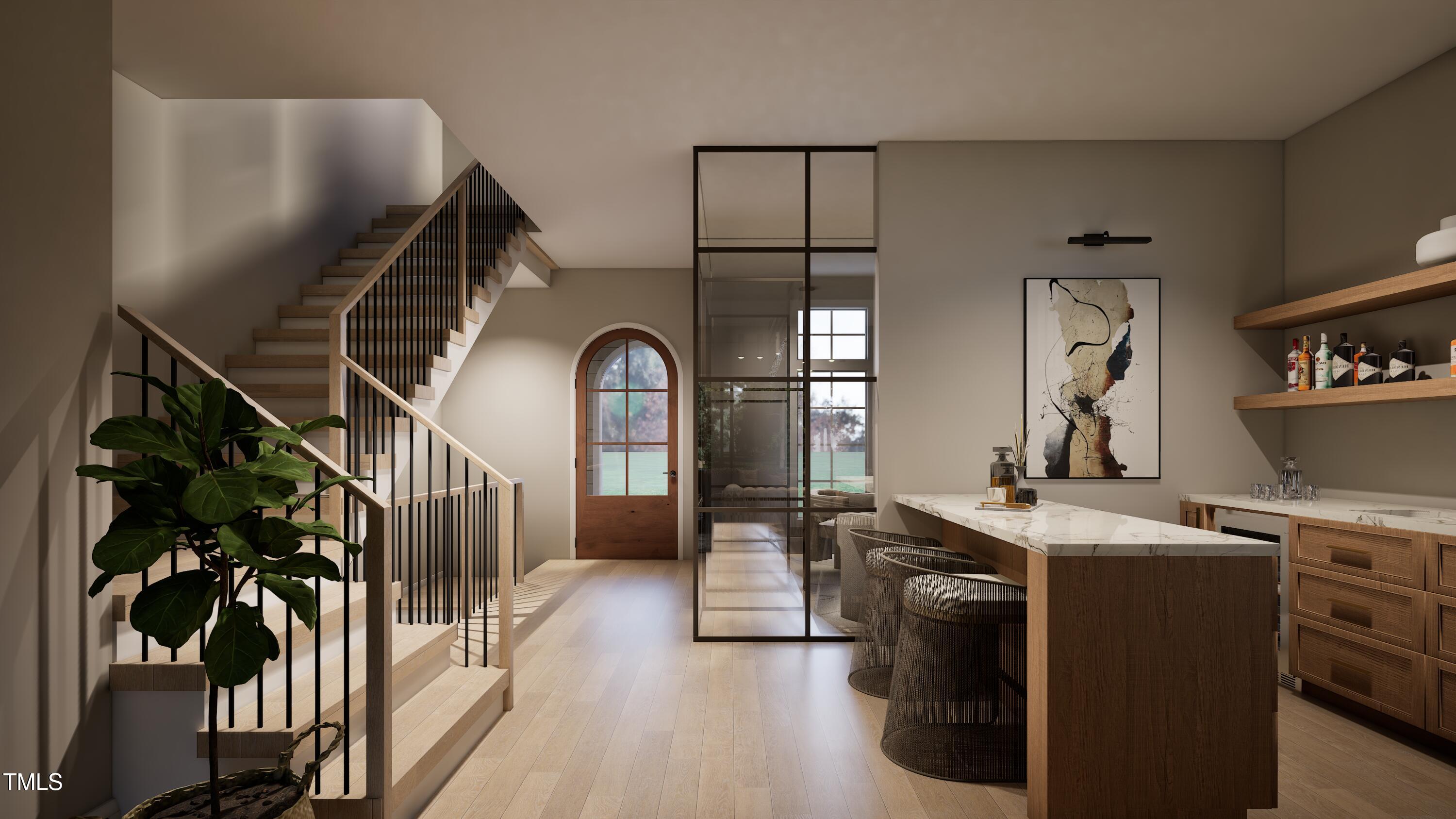 404 Shinleaf Pond Trail Raleigh, NC 27614 - Photo 3 of 37 a view of a livingroom with washer and dryer