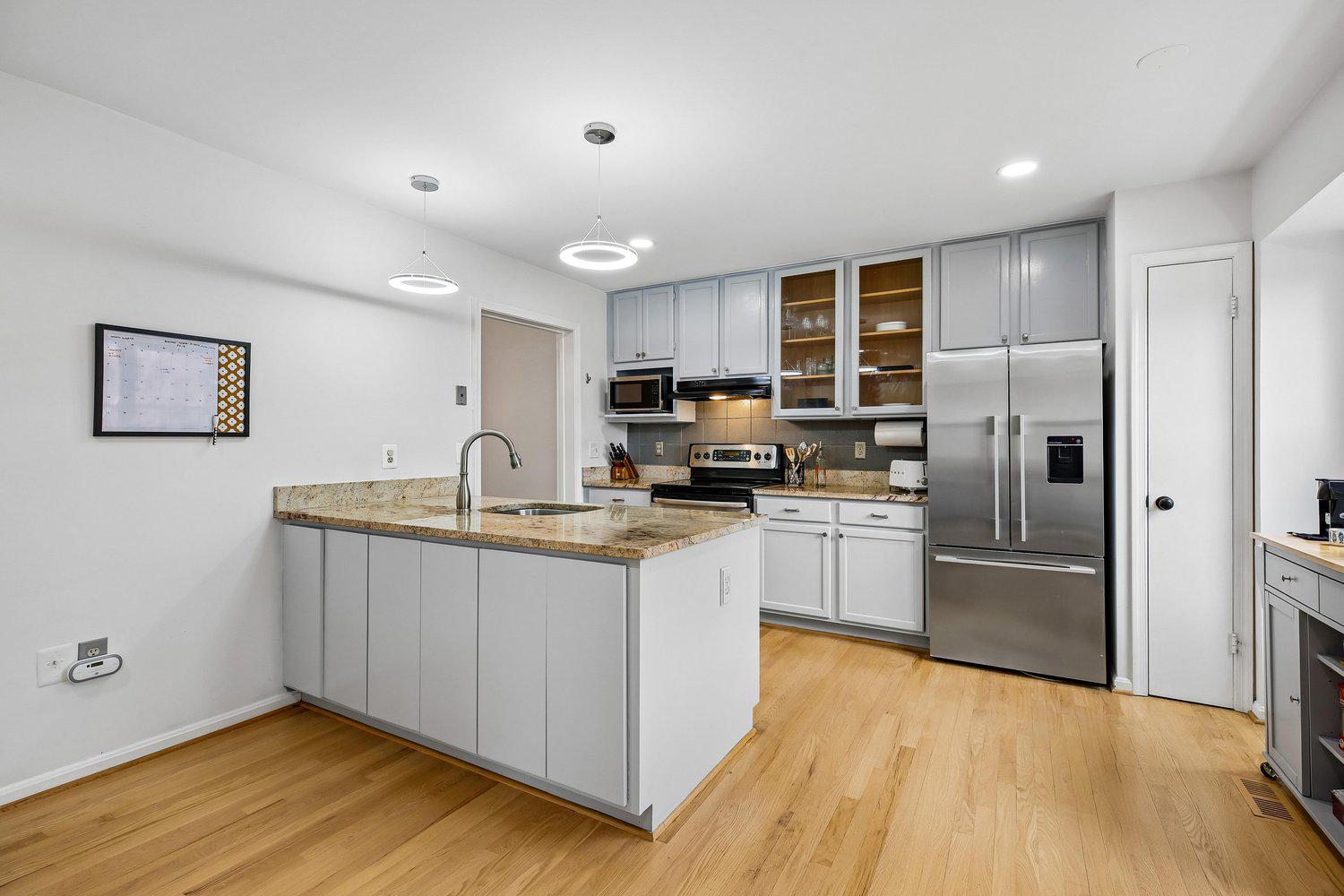 1406 Casino Circle Silver Spring, MD 20906 - Photo 15 of 64 Kitchen with gleaming wood floors