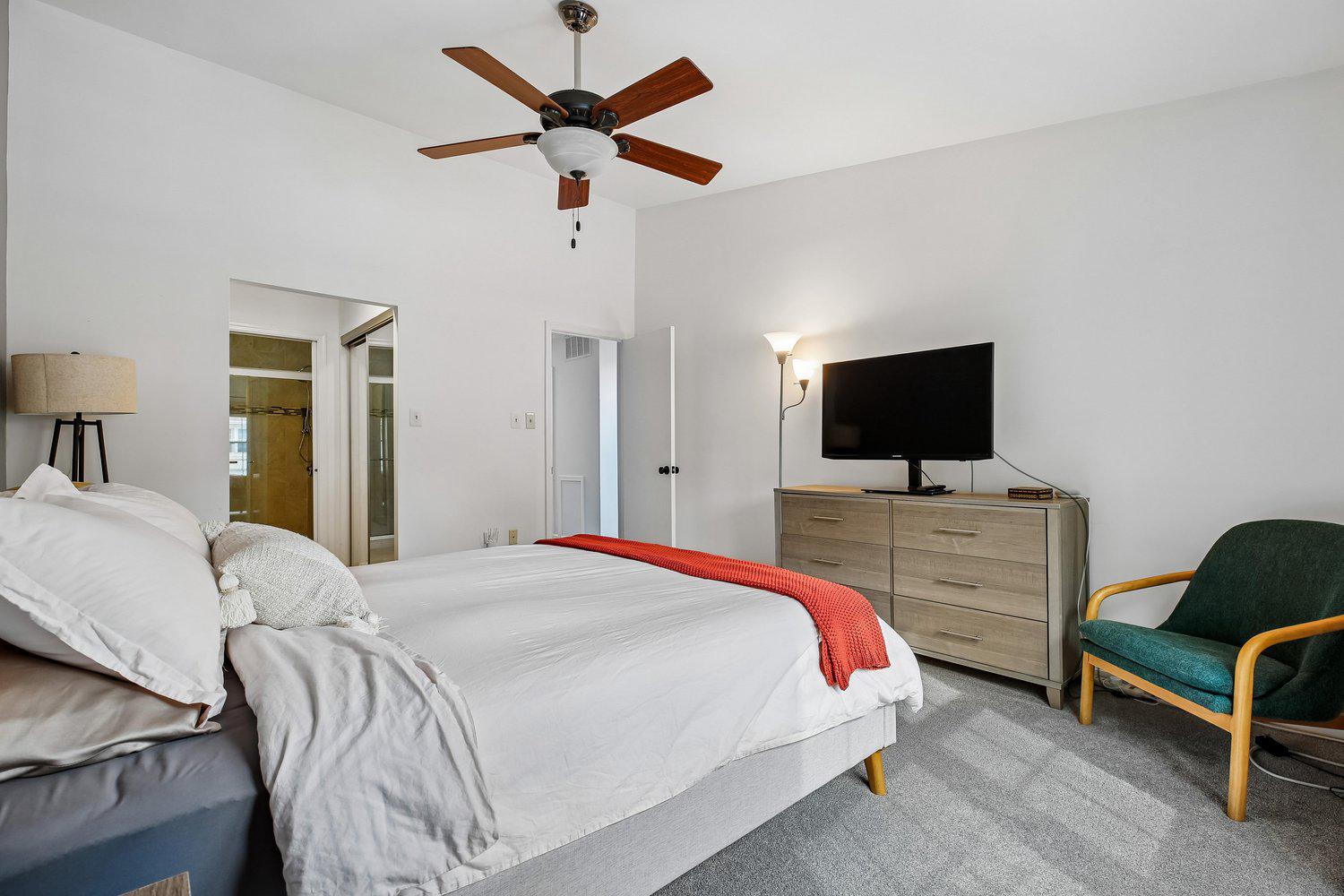 1406 Casino Circle Silver Spring, MD 20906 - Photo 28 of 64 Primary Bedroom with Ceiling Fan