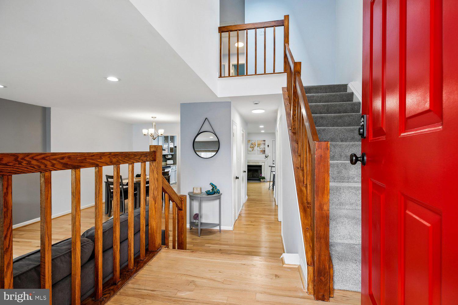1406 Casino Circle Silver Spring, MD 20906 - Photo 3 of 64 Inviting entryway with vibrant red door.