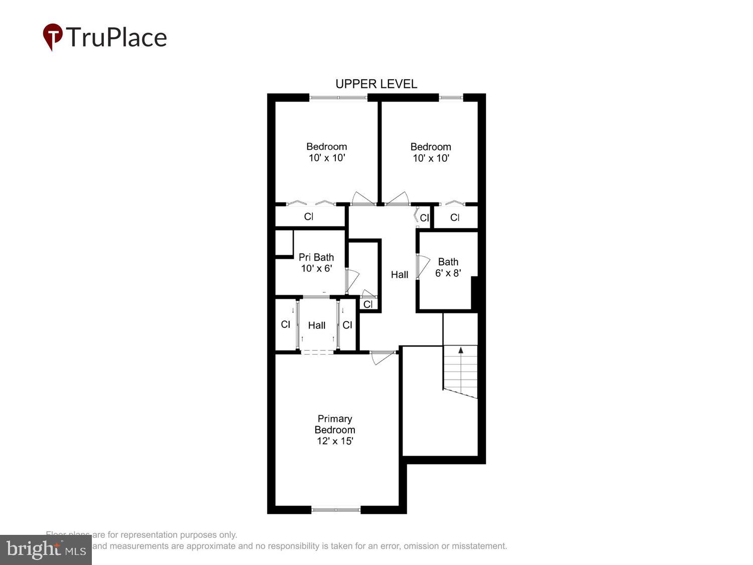 1406 Casino Circle Silver Spring, MD 20906 - Photo 62 of 64 Upper level floor plan