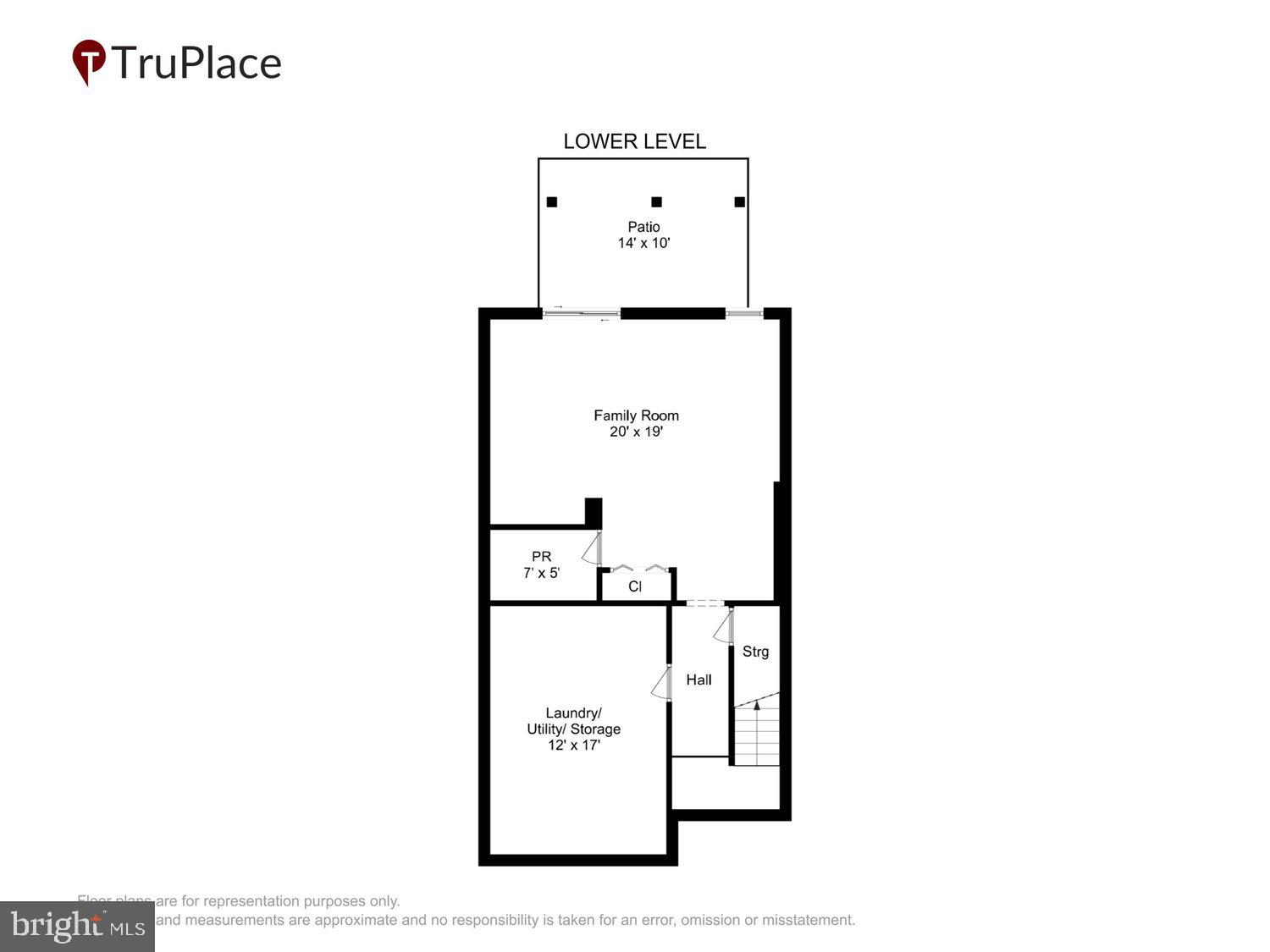 1406 Casino Circle Silver Spring, MD 20906 - Photo 63 of 64 Lower level floor plan