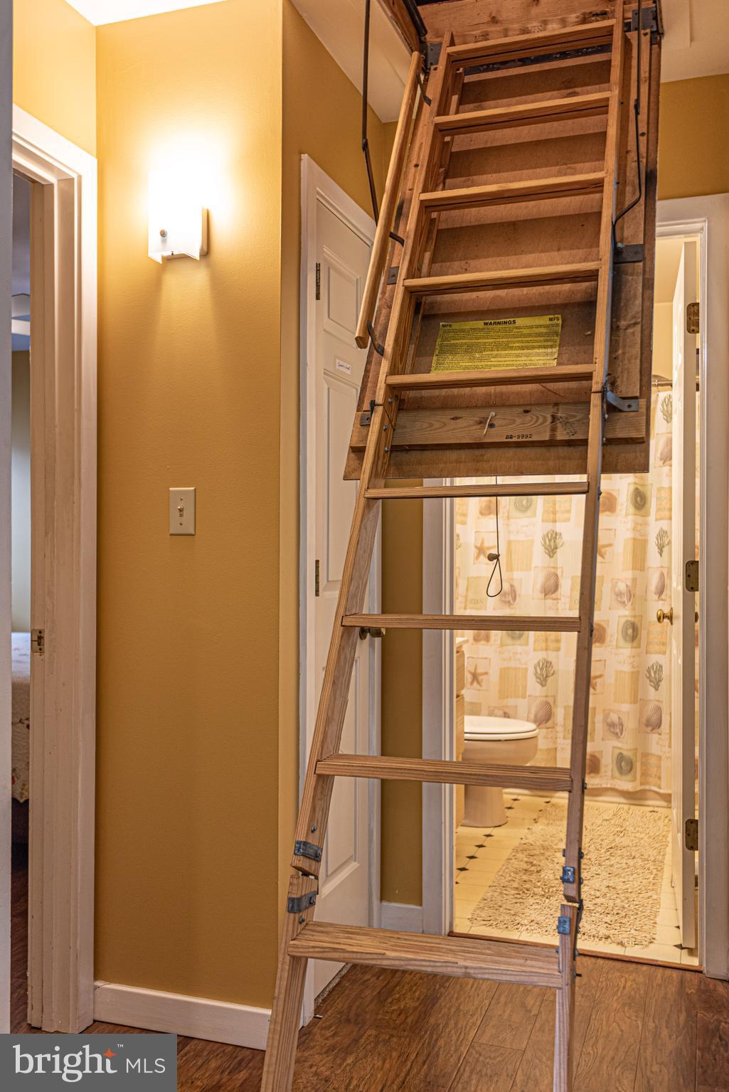 14 Bridgewater Road Berlin, MD 21811 - Photo 24 of 58 Attic stairs
