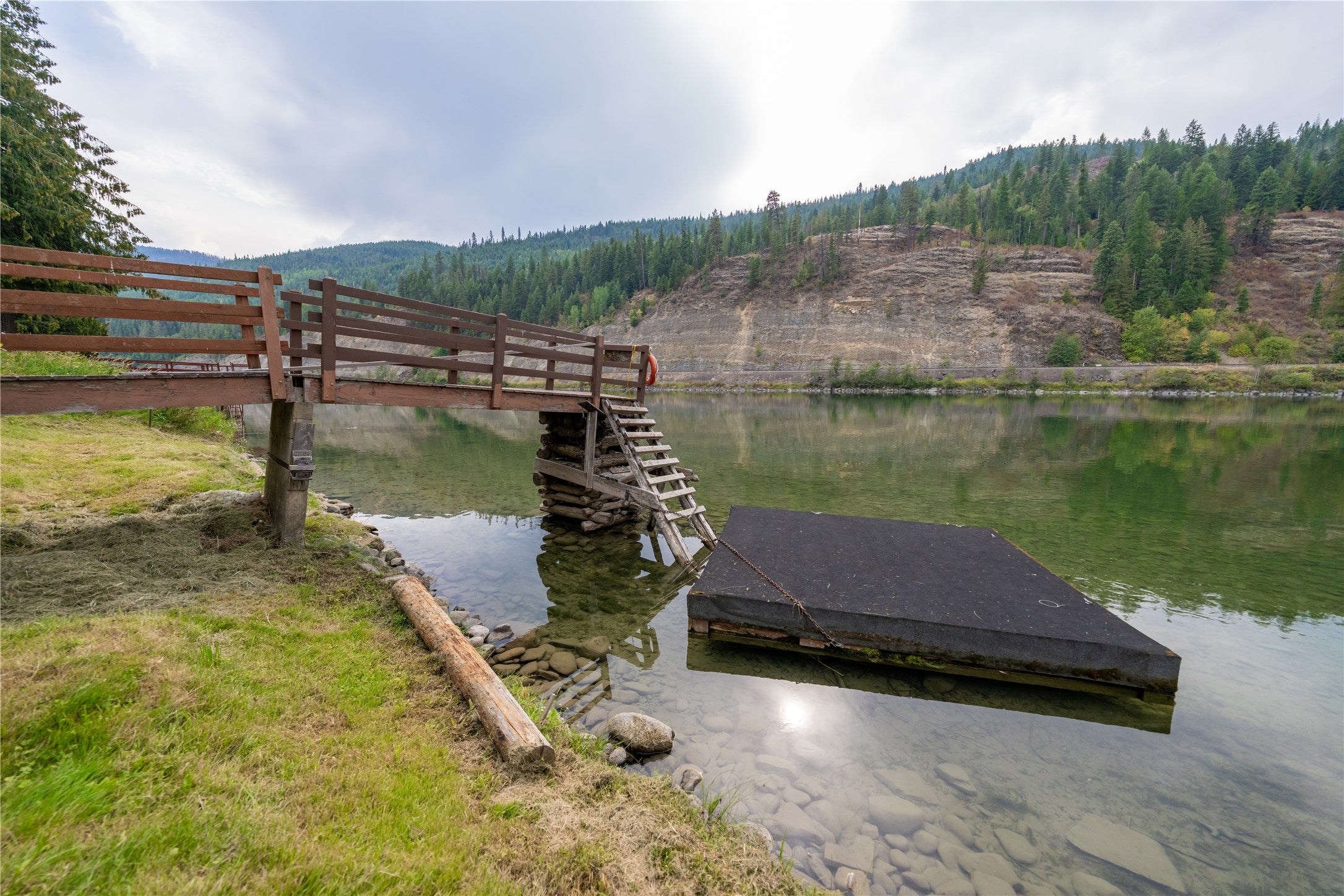644 Waterfront Road Troy, MT 59935 - Photo 62 of 66 Dock area featuring a water and mountain view
