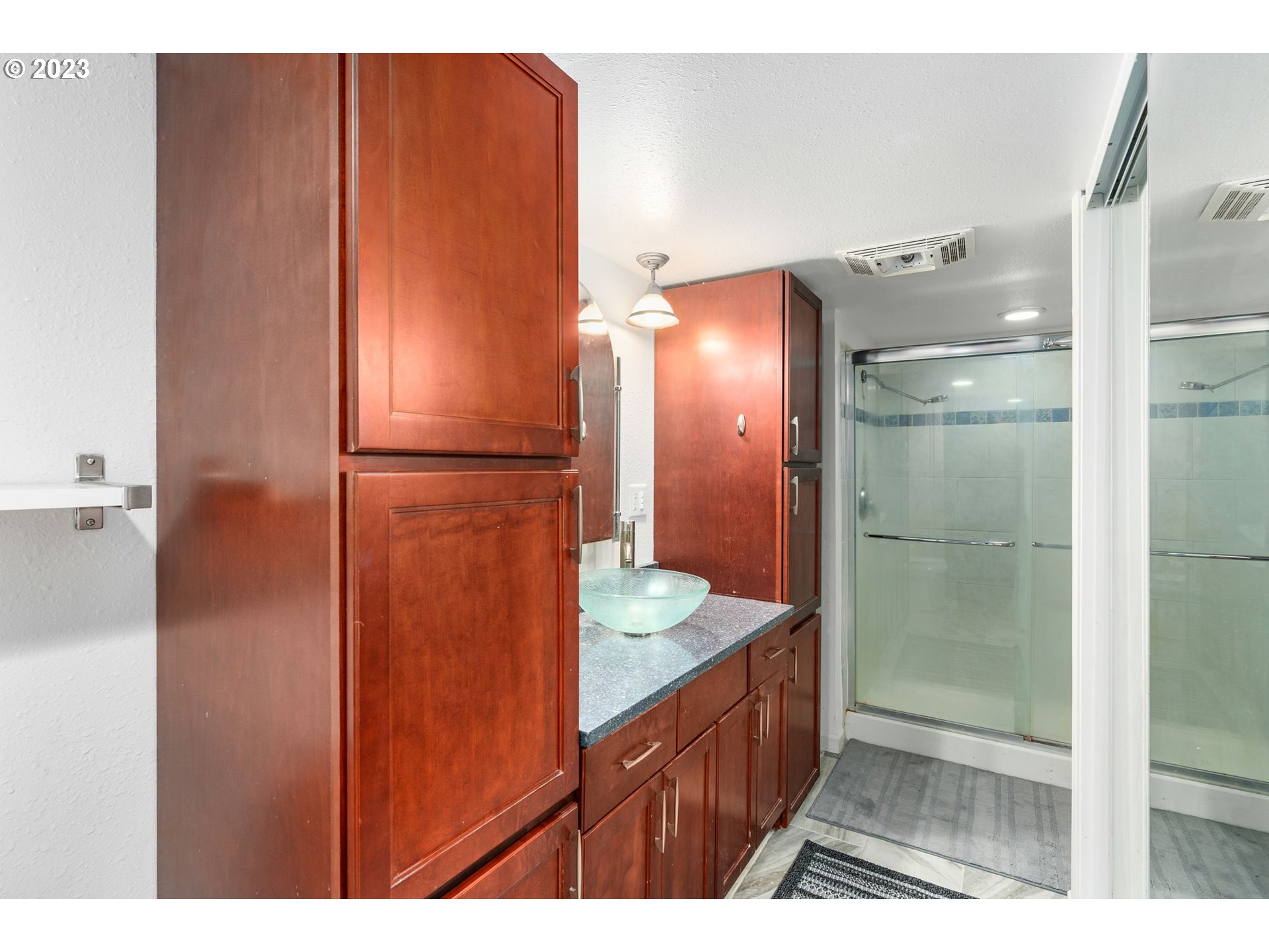 28268 Old Rainier Road Rainier, OR 97048 - Photo 20 of 28 a bathroom with a sink and a mirror