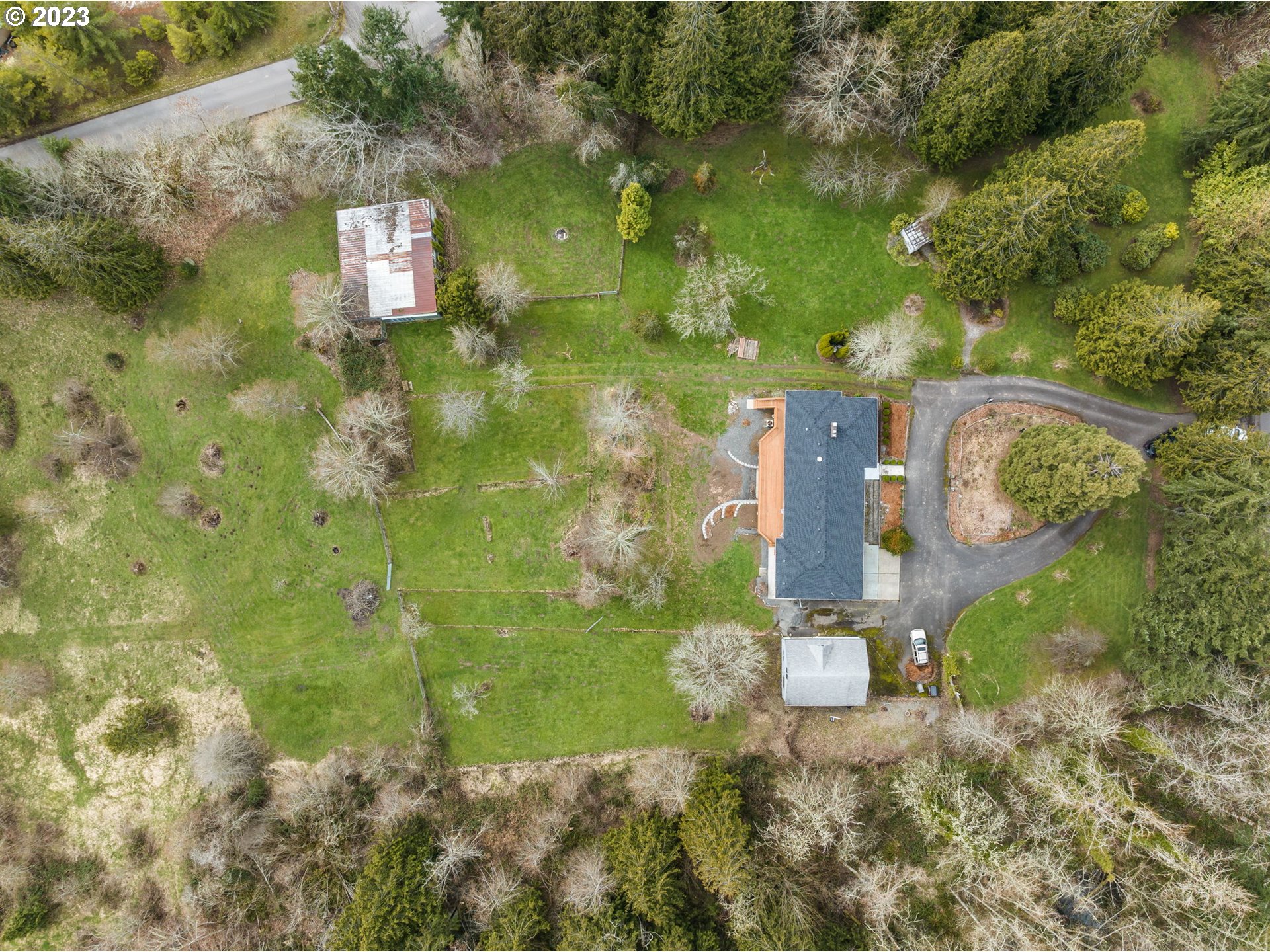 28268 Old Rainier Road Rainier, OR 97048 - Photo 22 of 28 a bird view of a house