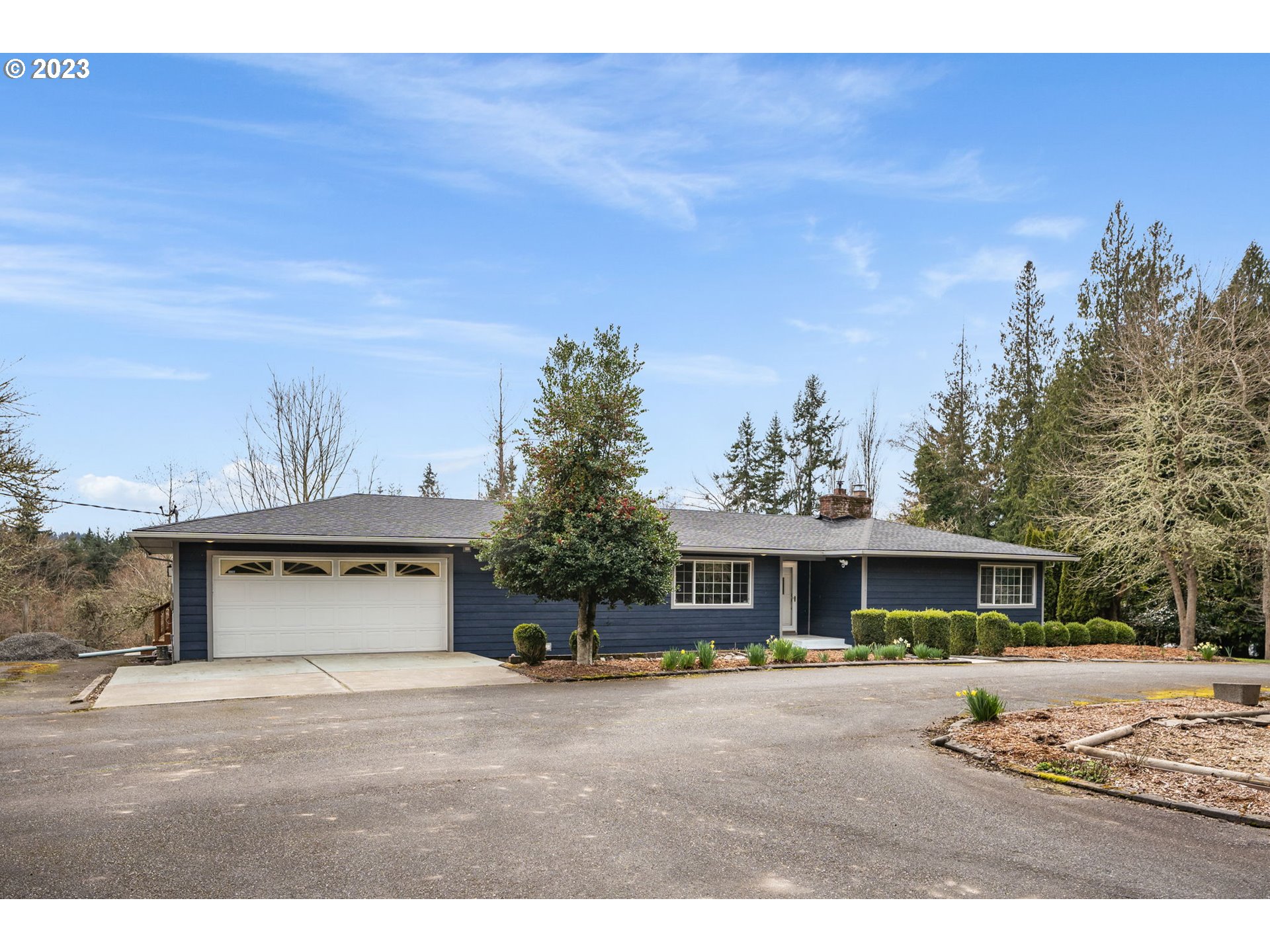 28268 Old Rainier Road Rainier, OR 97048 - Photo 28 of 28 a front view of a house with a yard