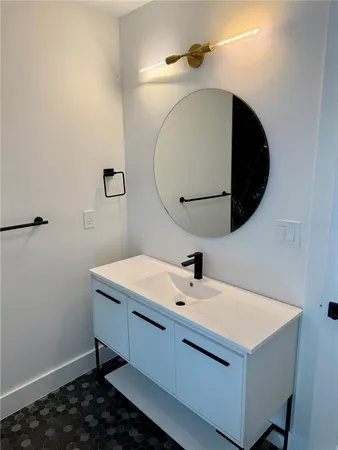 a view of a basketball court