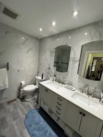 a view of outdoor space deck and kitchen