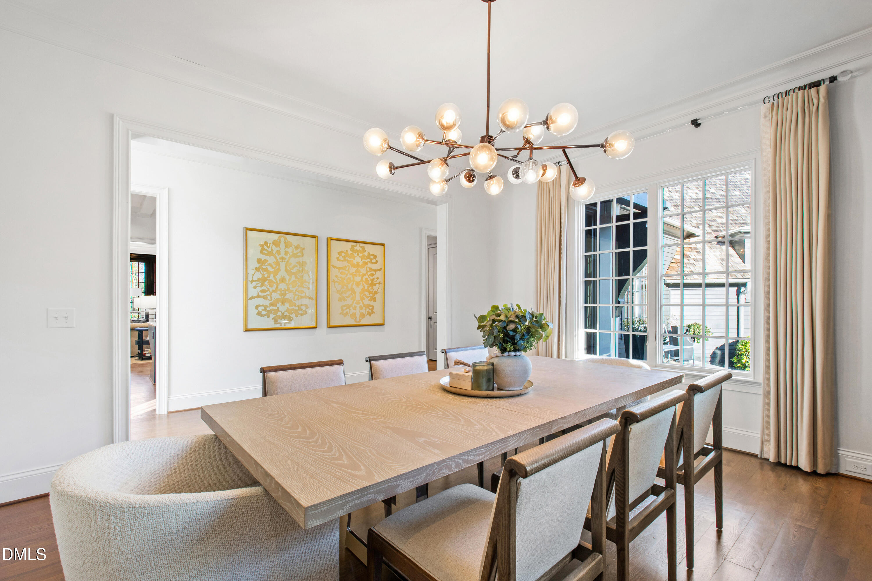 3100 Georgian Terrace Raleigh, NC 27607 - Photo 17 of 74 a dining room with furniture and window