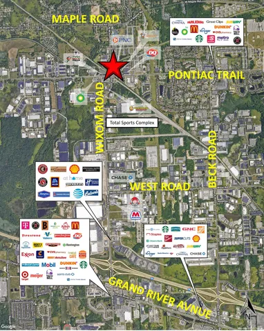 $525,000 | 216 North Wixom Road, Wixom, MI 48393