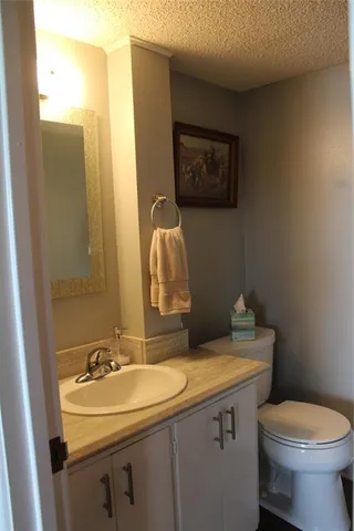 a bathroom with a sink and a toilet