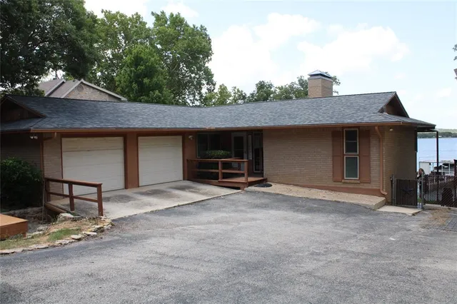 a house view with a outdoor space
