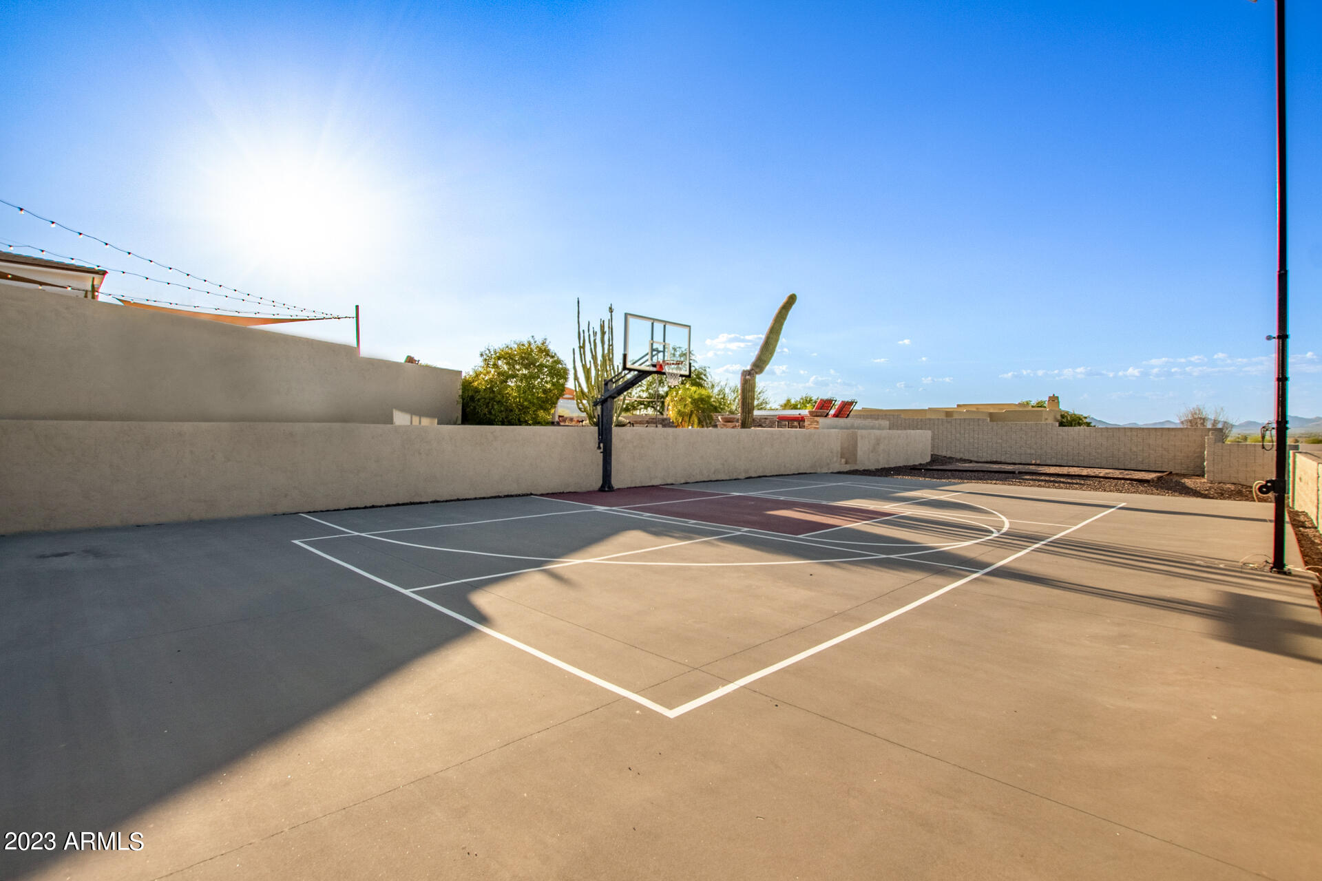 206 West Rock View Road Phoenix, AZ 85085 - Photo 56 of 74 Lighted sport court