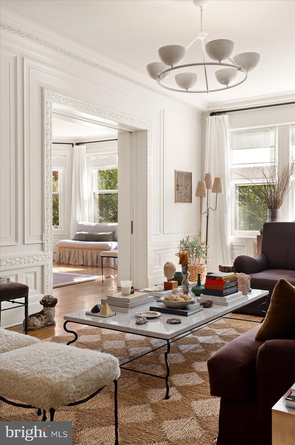 2029 Connecticut Avenue Northwest, Unit 42 Washington, DC 20008 - Photo 15 of 37 a living room with furniture and a large window