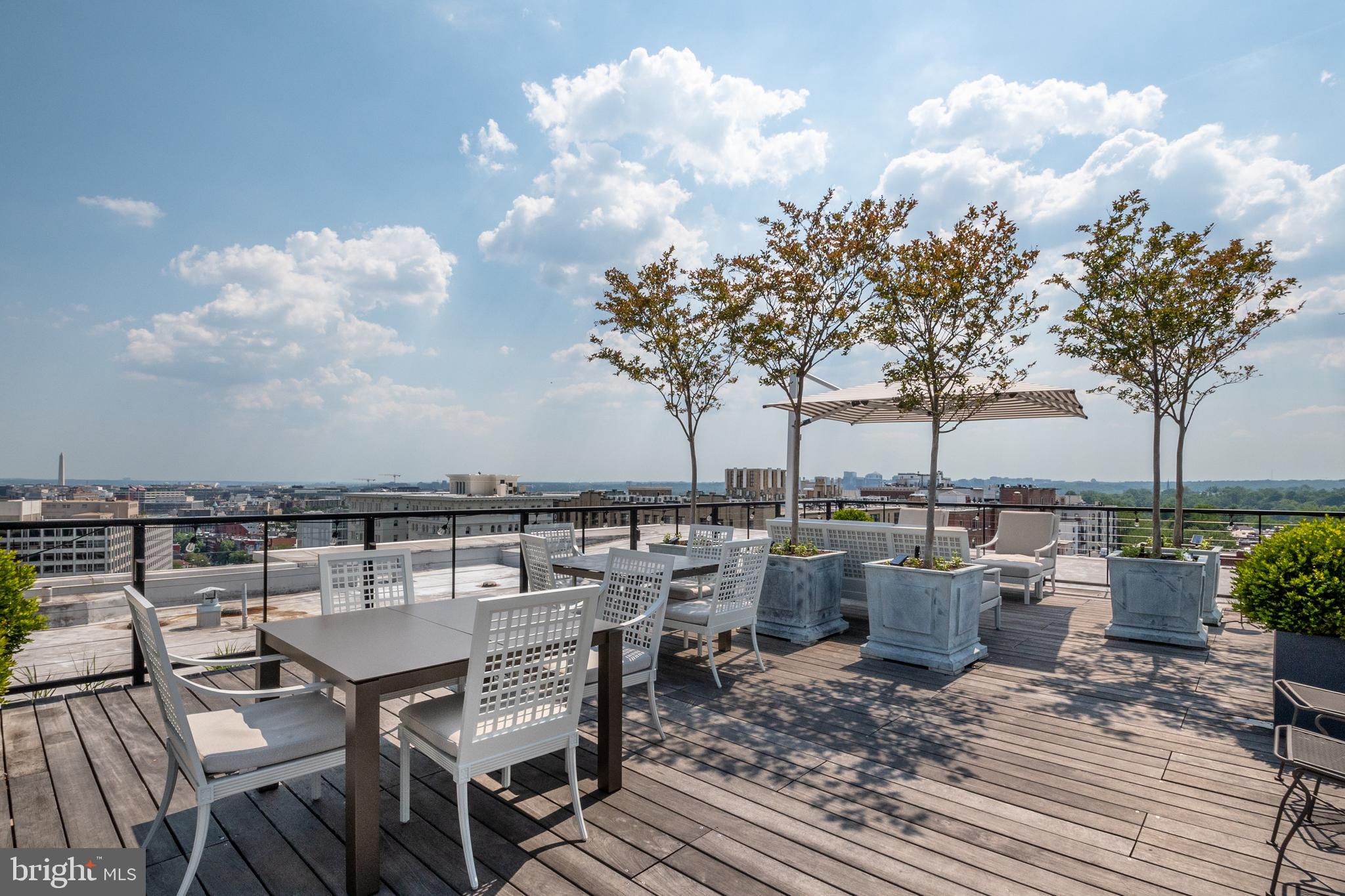 2029 Connecticut Avenue Northwest, Unit 42 Washington, DC 20008 - Photo 30 of 37 a view of a terrace with furniture