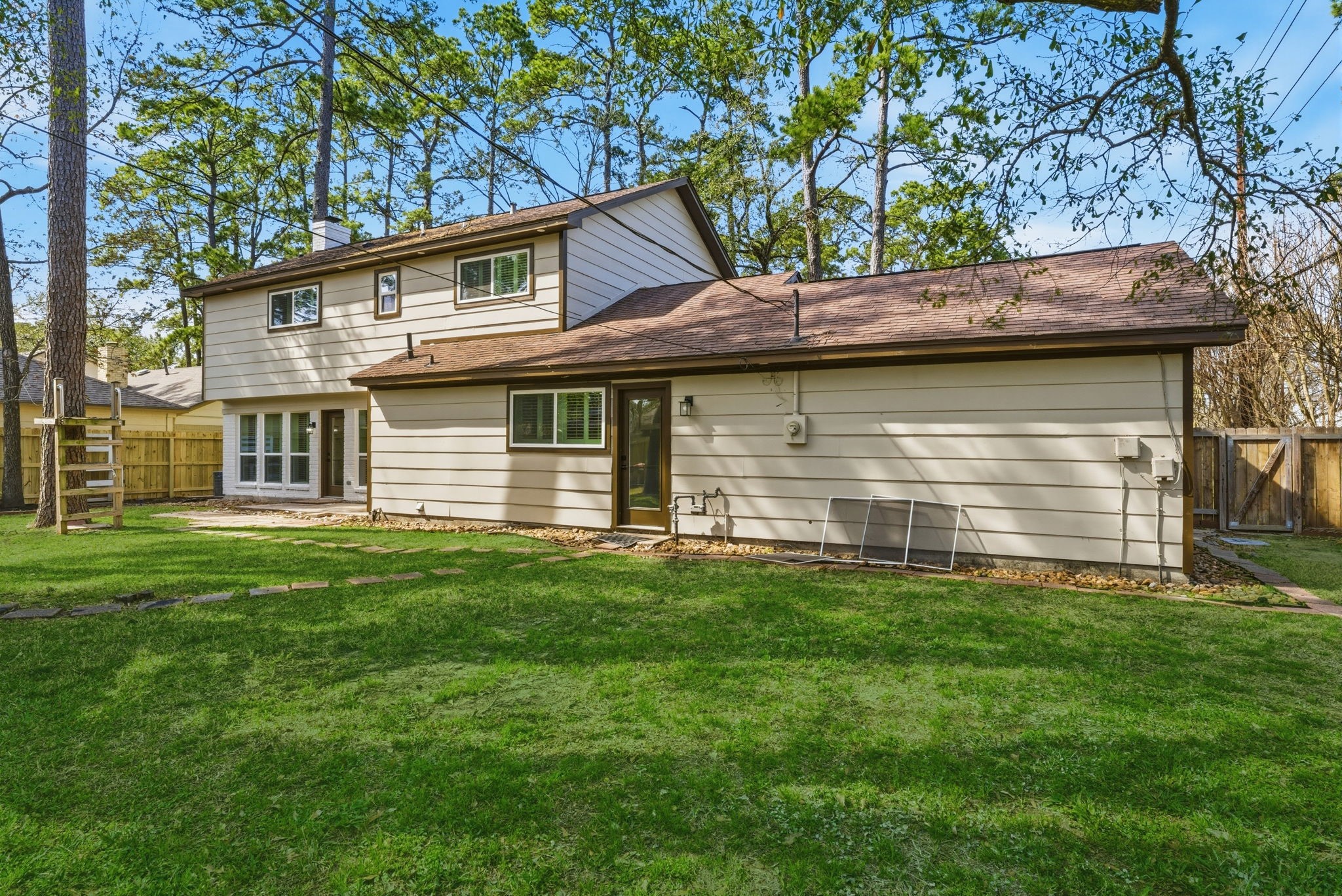 5203 Woodville Lane Spring, TX 77379 - Photo 49 of 50 Tucked away under a canopy of mature pines, enjoy the ultimate privacy of a lot that feels miles away from the hustle.