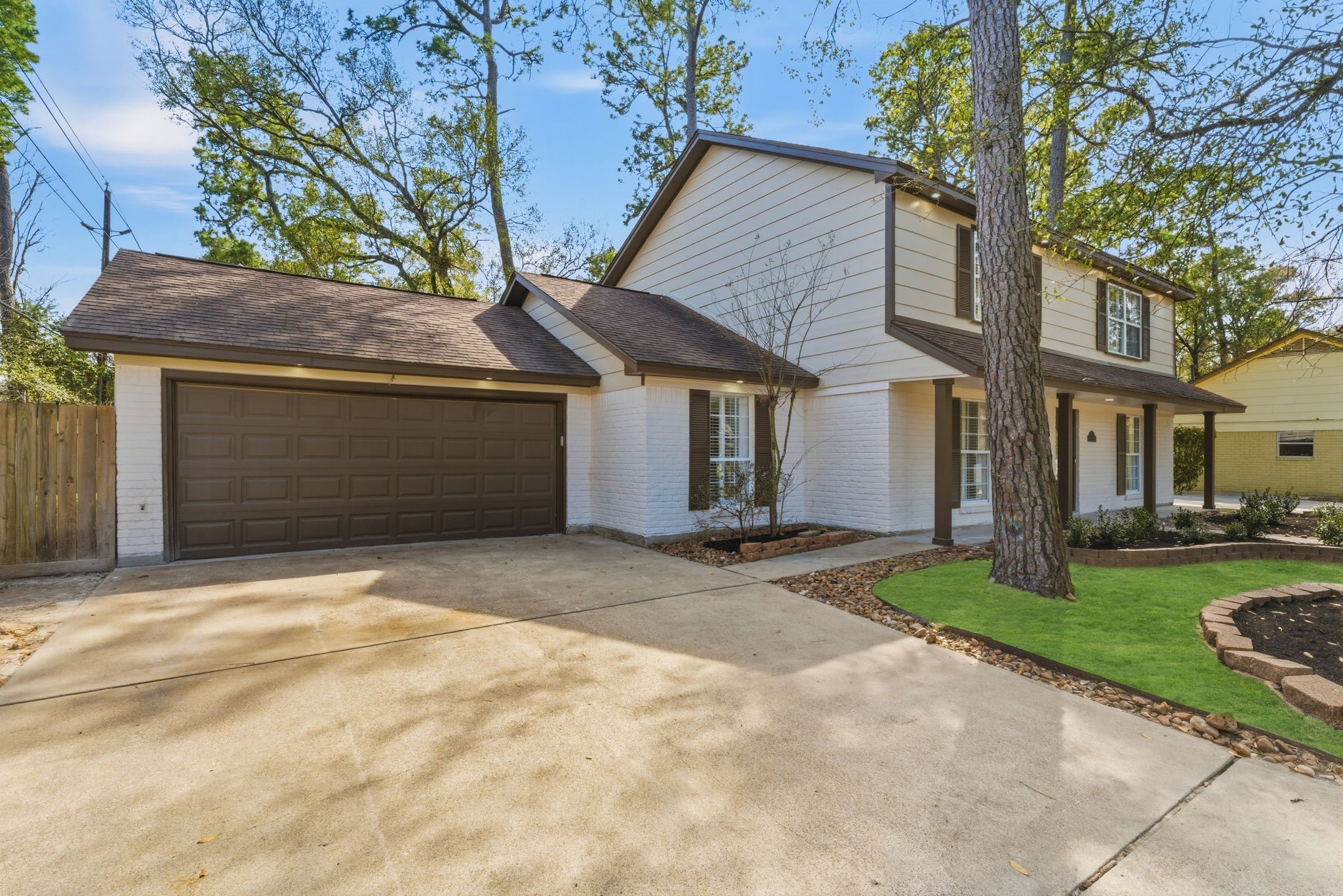 5203 Woodville Lane Spring, TX 77379 - Photo 6 of 50 A closer look at the two-car attached garage.