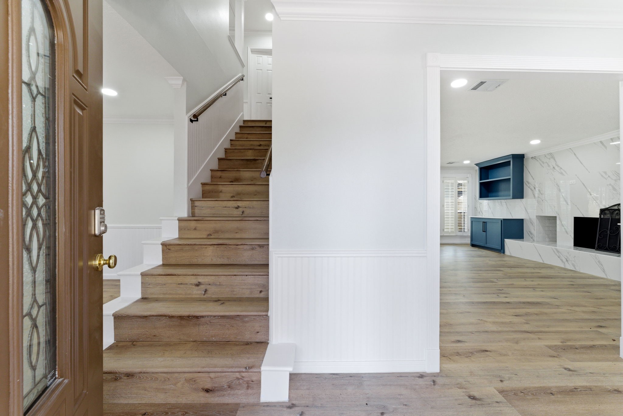 5203 Woodville Lane Spring, TX 77379 - Photo 7 of 50 The interior of this home is just as stunning as the exterior, featuring a seamless blend of modern upgrades and timeless character.