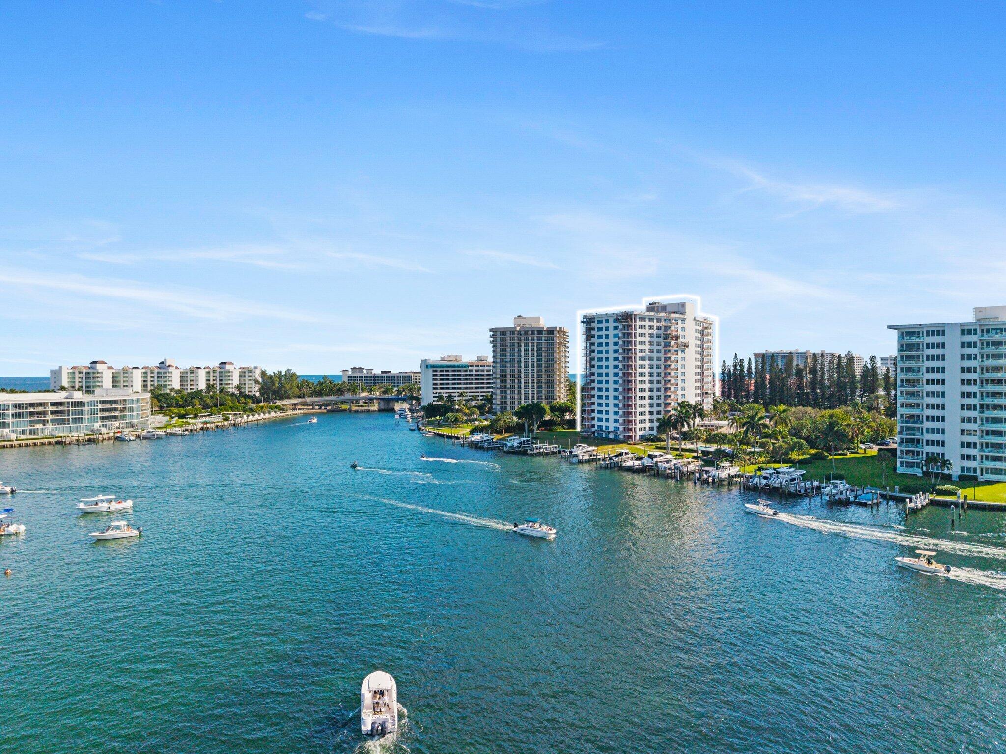 875 East Camino Real, Unit 2G Boca Raton, FL 33432 - Photo 27 of 55 a view of a city with tall buildings