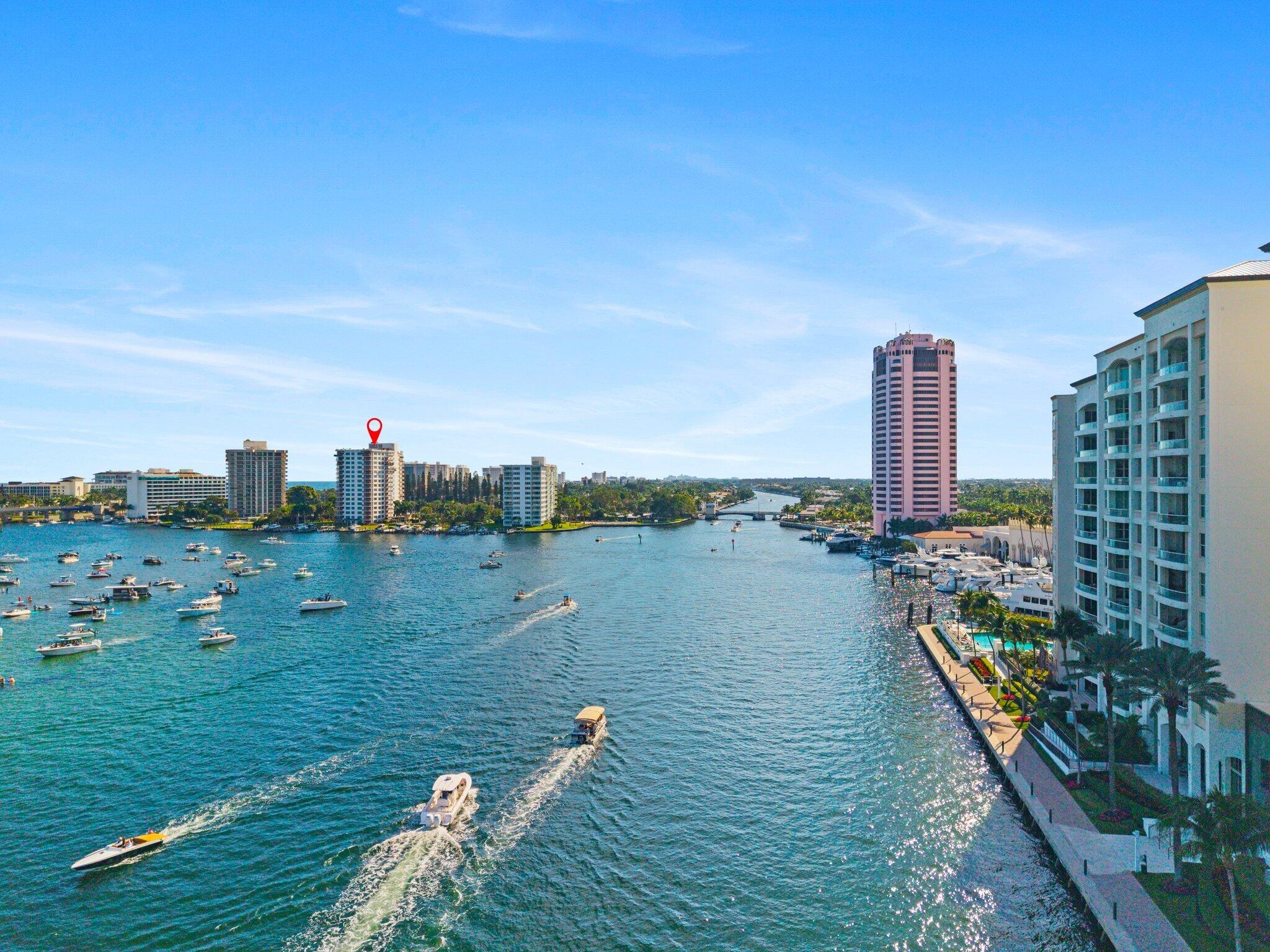 875 East Camino Real, Unit 2G Boca Raton, FL 33432 - Photo 35 of 55 a view of a city with tall buildings