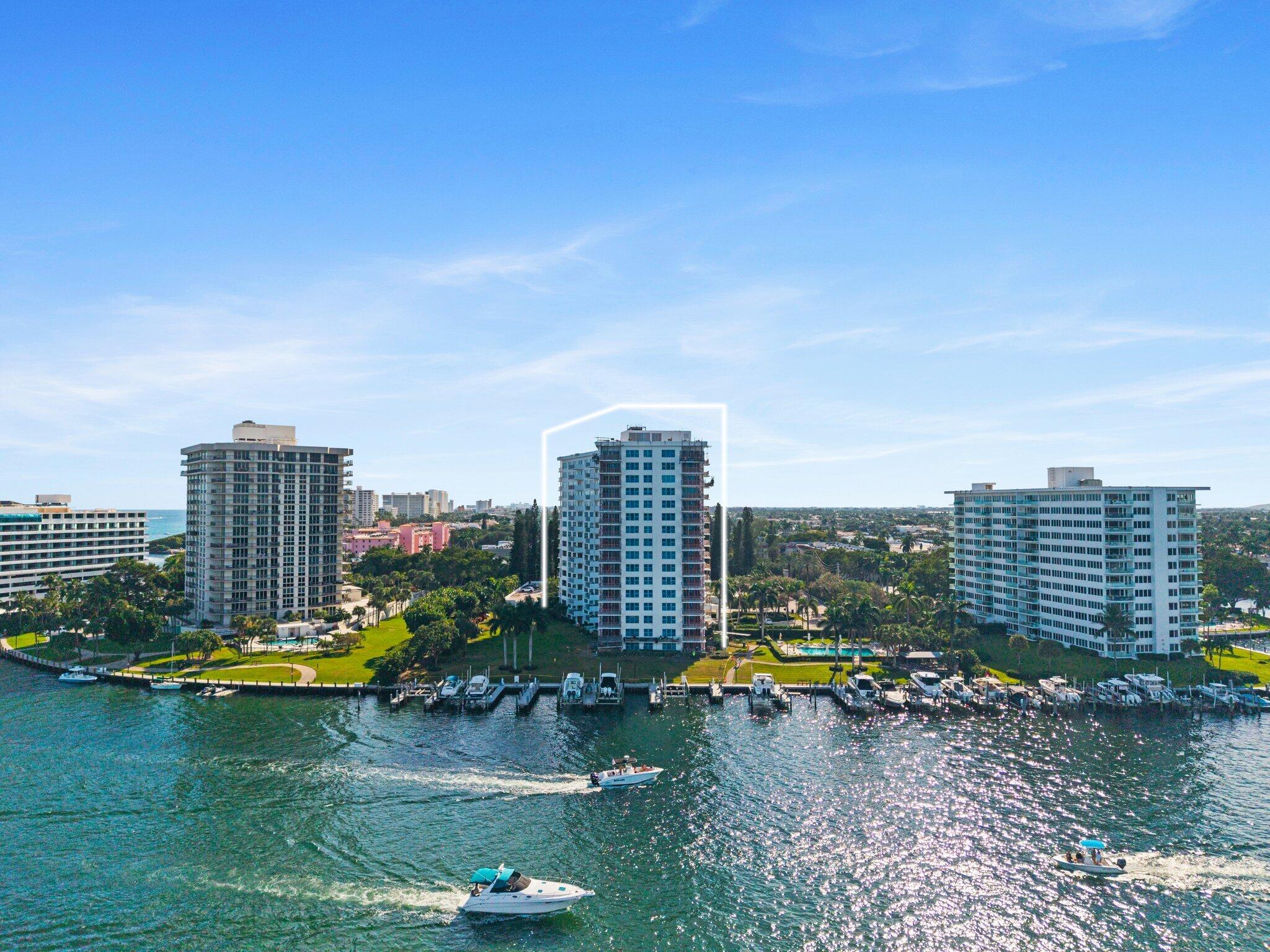 875 East Camino Real, Unit 2G Boca Raton, FL 33432 - Photo 37 of 55 a view of a city with tall buildings