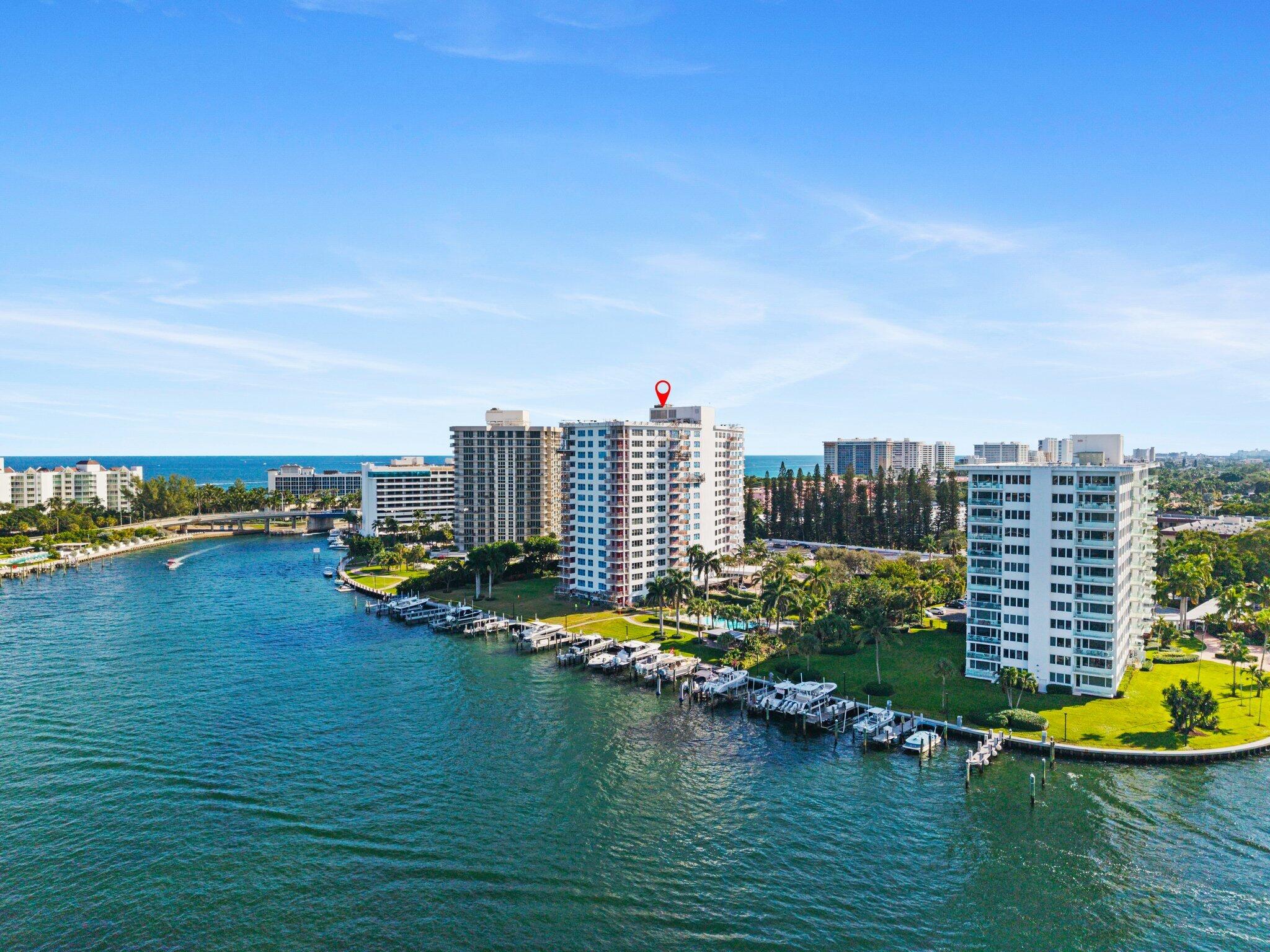 875 East Camino Real, Unit 2G Boca Raton, FL 33432 - Photo 39 of 55 a view of a city with tall buildings