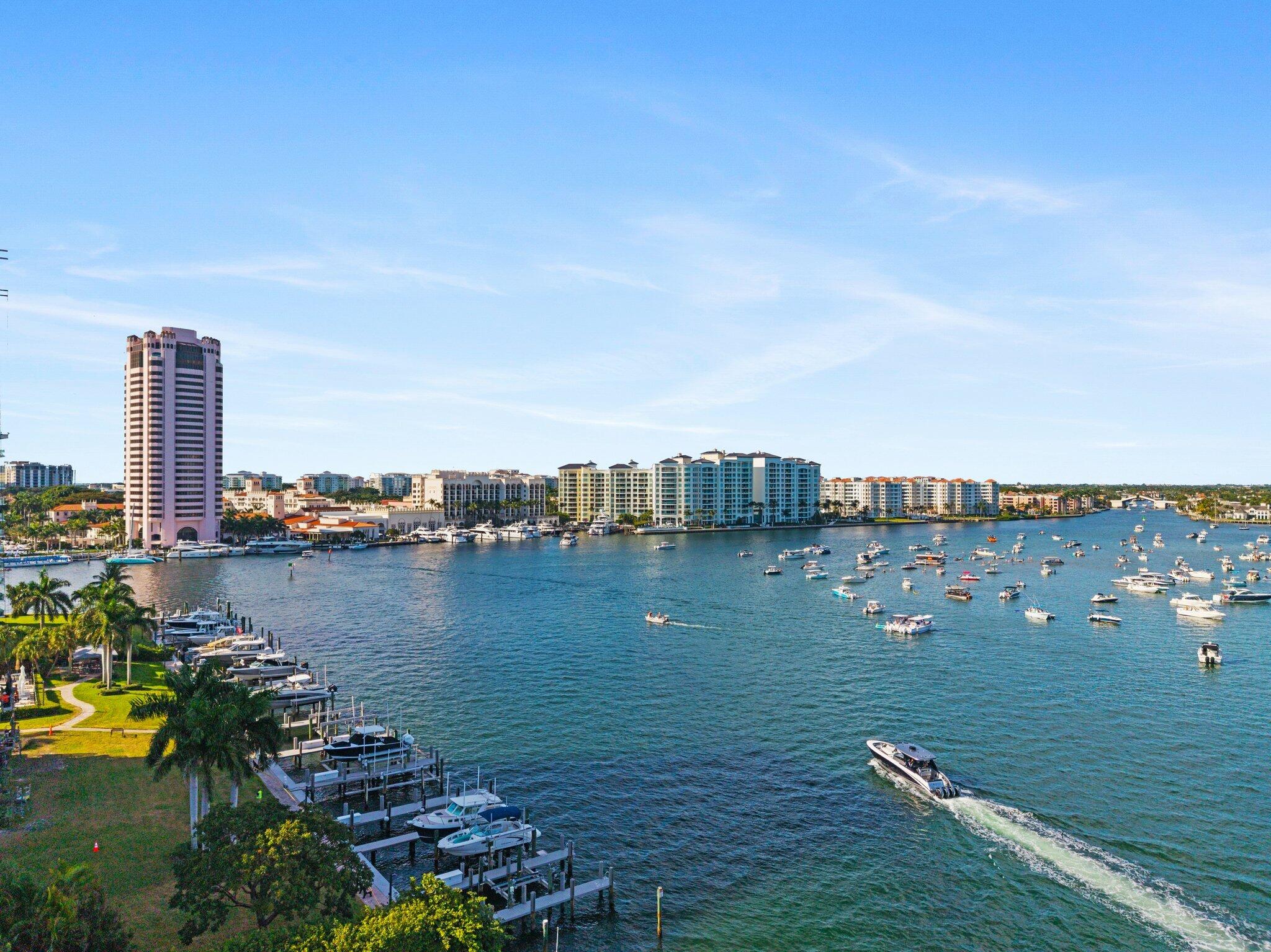 875 East Camino Real, Unit 2G Boca Raton, FL 33432 - Photo 43 of 55 a view of a city with ocean