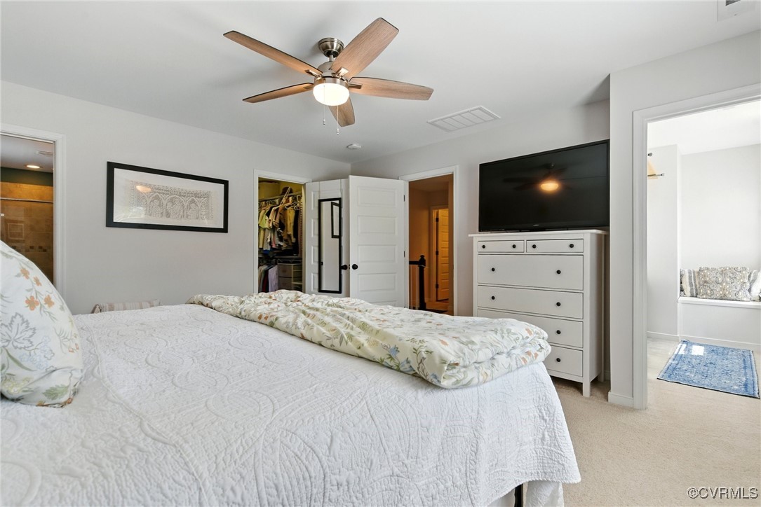 2201 Vandover Road Henrico, VA 23229 - Photo 12 of 43 a bedroom with a bed and a flat screen tv