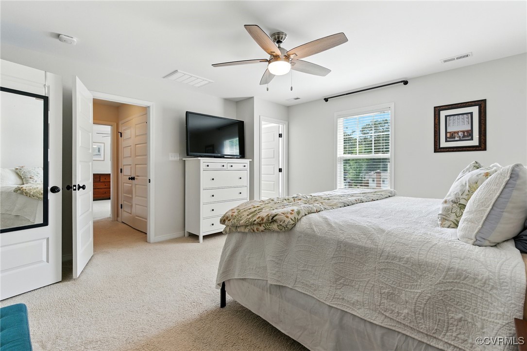 2201 Vandover Road Henrico, VA 23229 - Photo 13 of 43 a bedroom with a bed and a flat screen tv