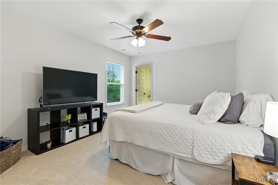 2201 Vandover Road Henrico, VA 23229 - Photo 16 of 43 a bedroom with a bed and a flat screen tv