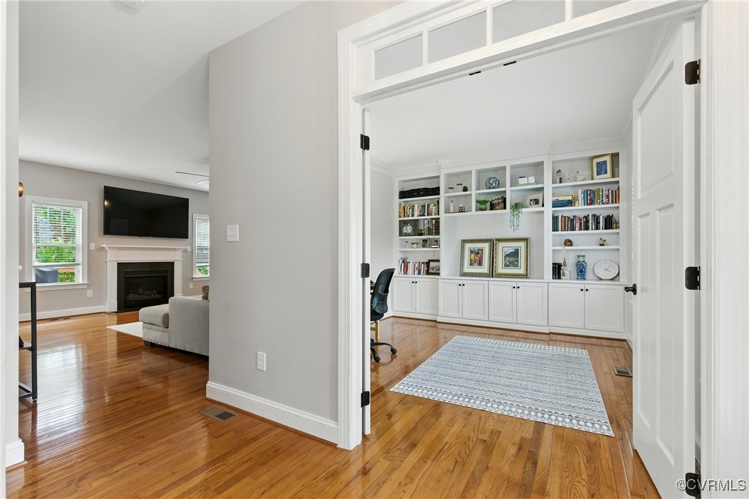 2201 Vandover Road Henrico, VA 23229 - Photo 29 of 43 a view of livingroom with hardwood floor and a fireplace
