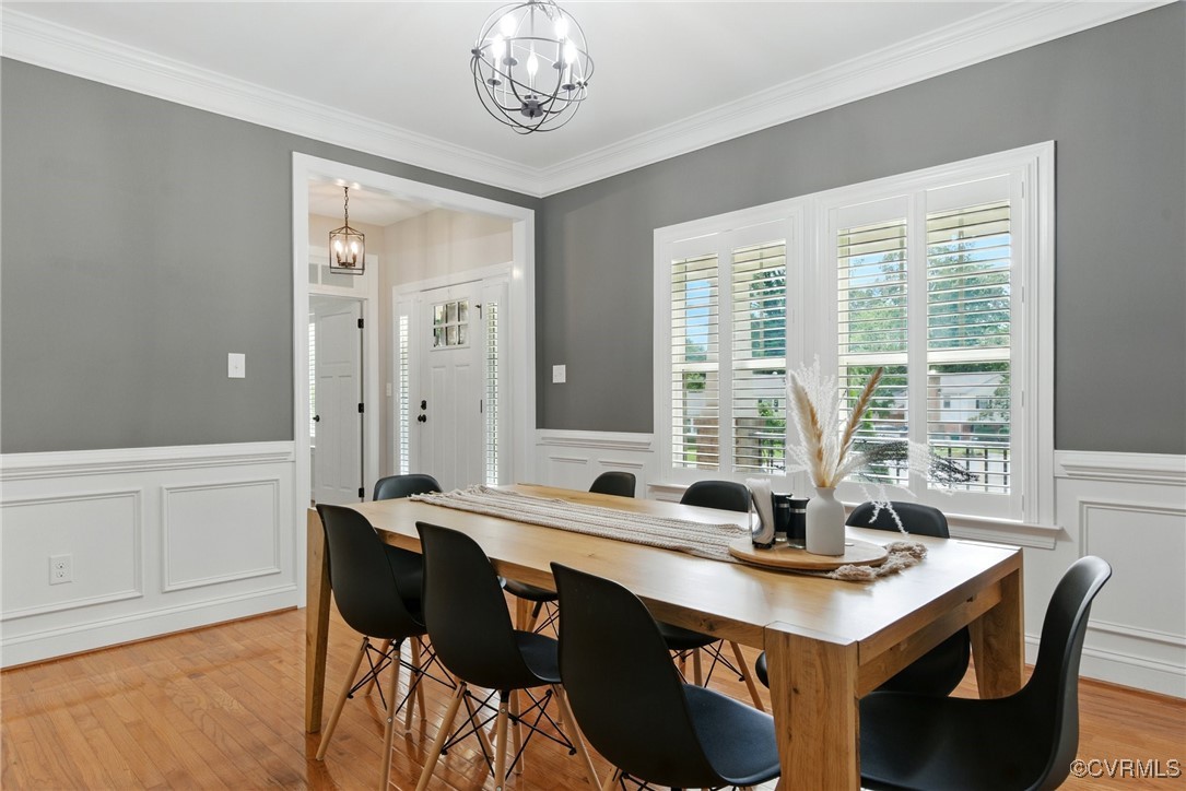 2201 Vandover Road Henrico, VA 23229 - Photo 6 of 43 a view of a dining room with furniture window and outside view