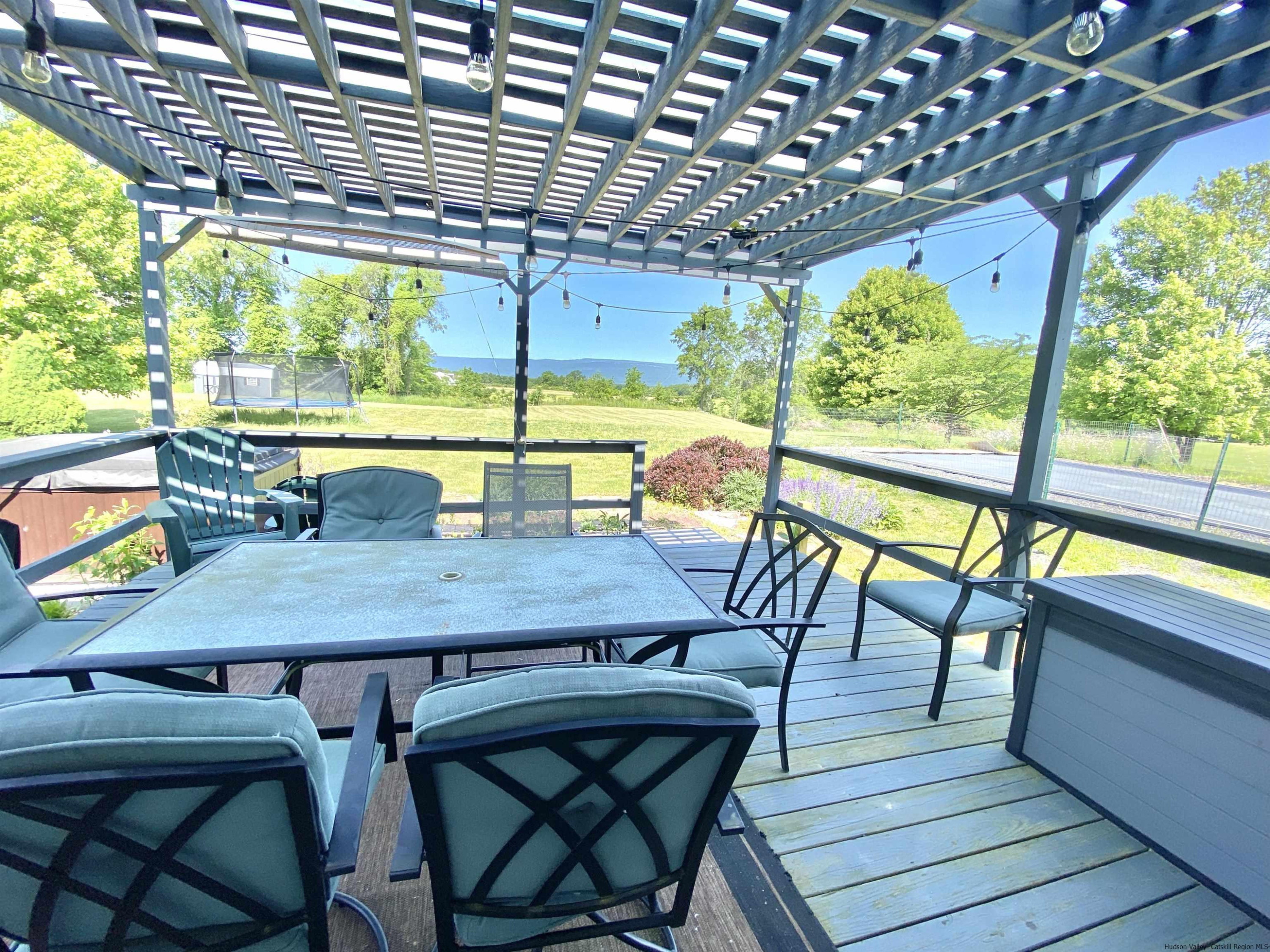 29 Millbrook Road Gardiner, NY 12589 - Photo 21 of 34 a view of a patio with table and chairs