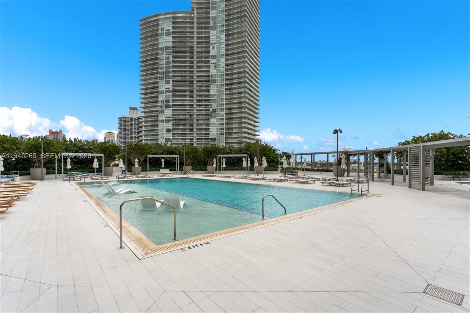 500 Alton Road, Unit 2105 Miami Beach, FL 33139 - Photo 44 of 44 a view of swimming pool with outdoor space