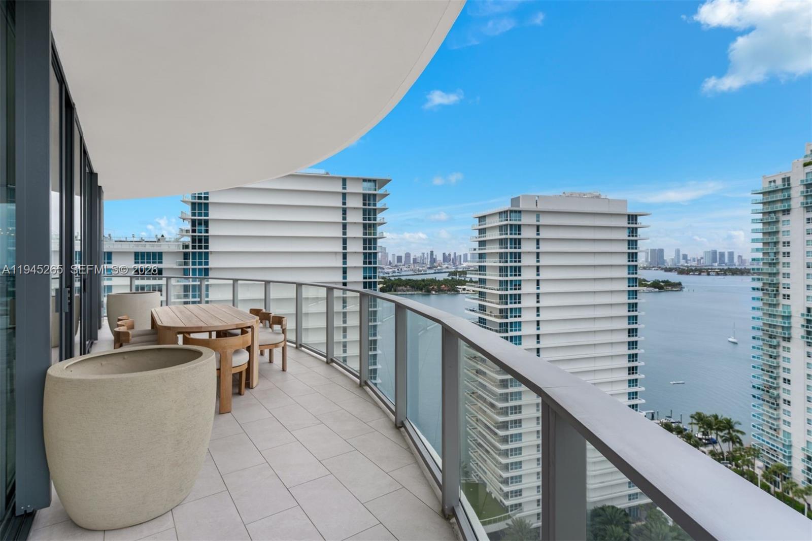 500 Alton Road, Unit 2105 Miami Beach, FL 33139 - Photo 10 of 44 a balcony with city view
