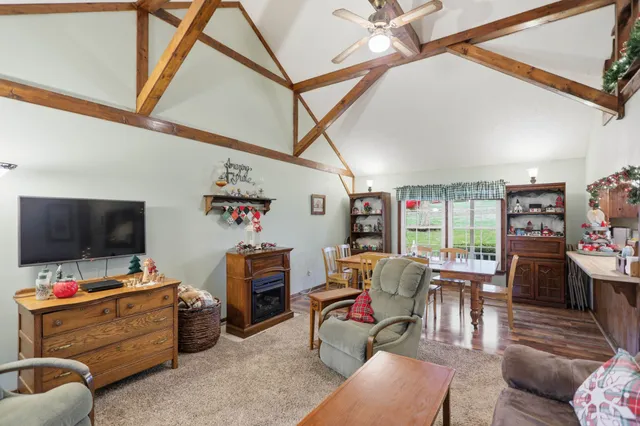 a view of sitting space on deck