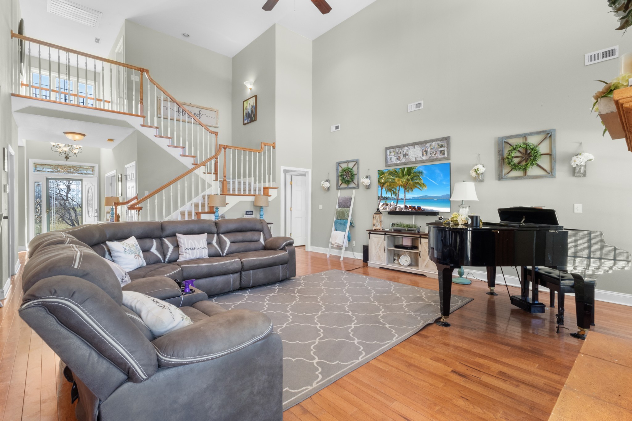 4591 Pineywoods Road Adams, TN 37010 - Photo 12 of 83 a living room with furniture and wooden floor